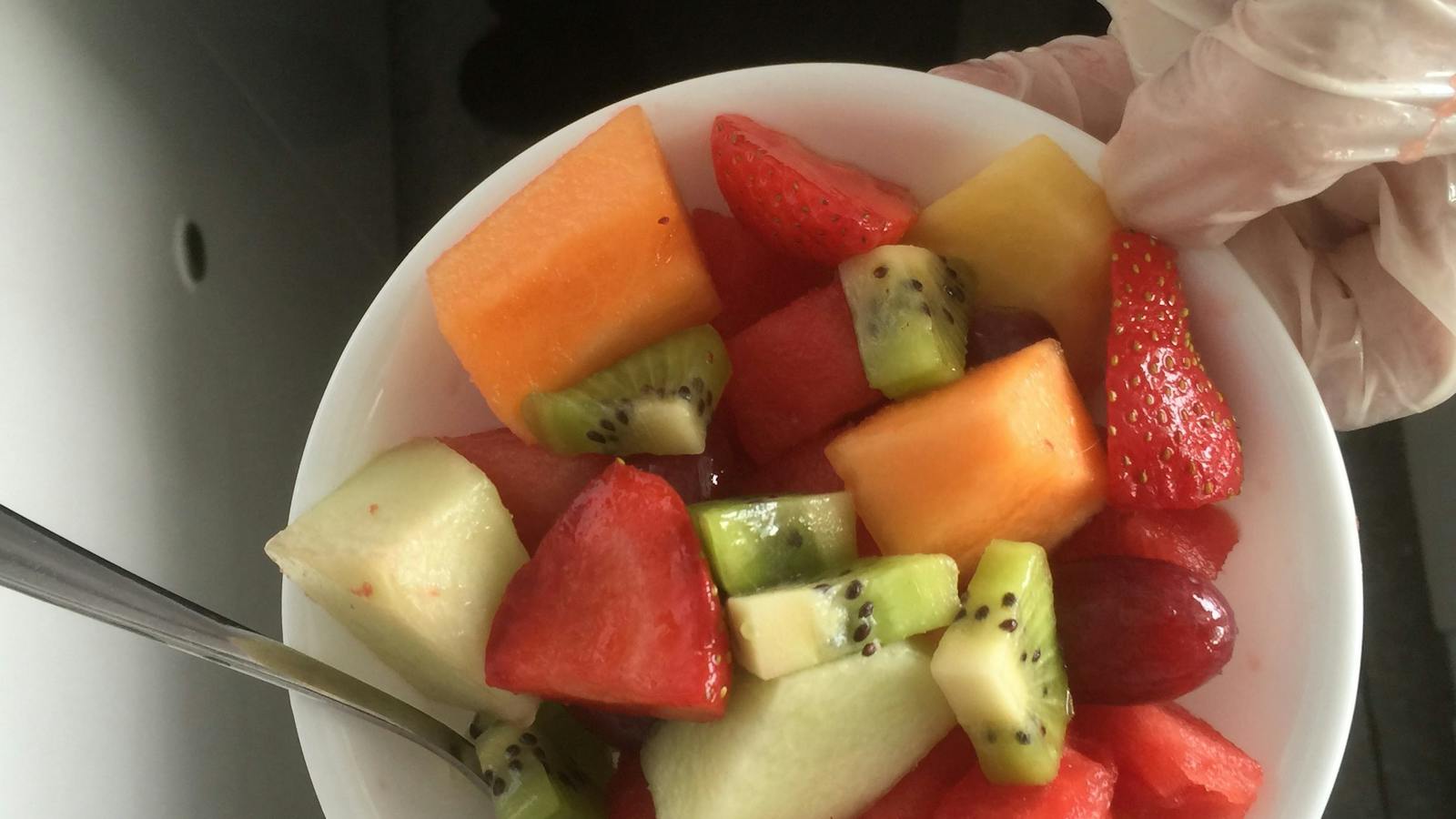 Fruit salad for breakfast