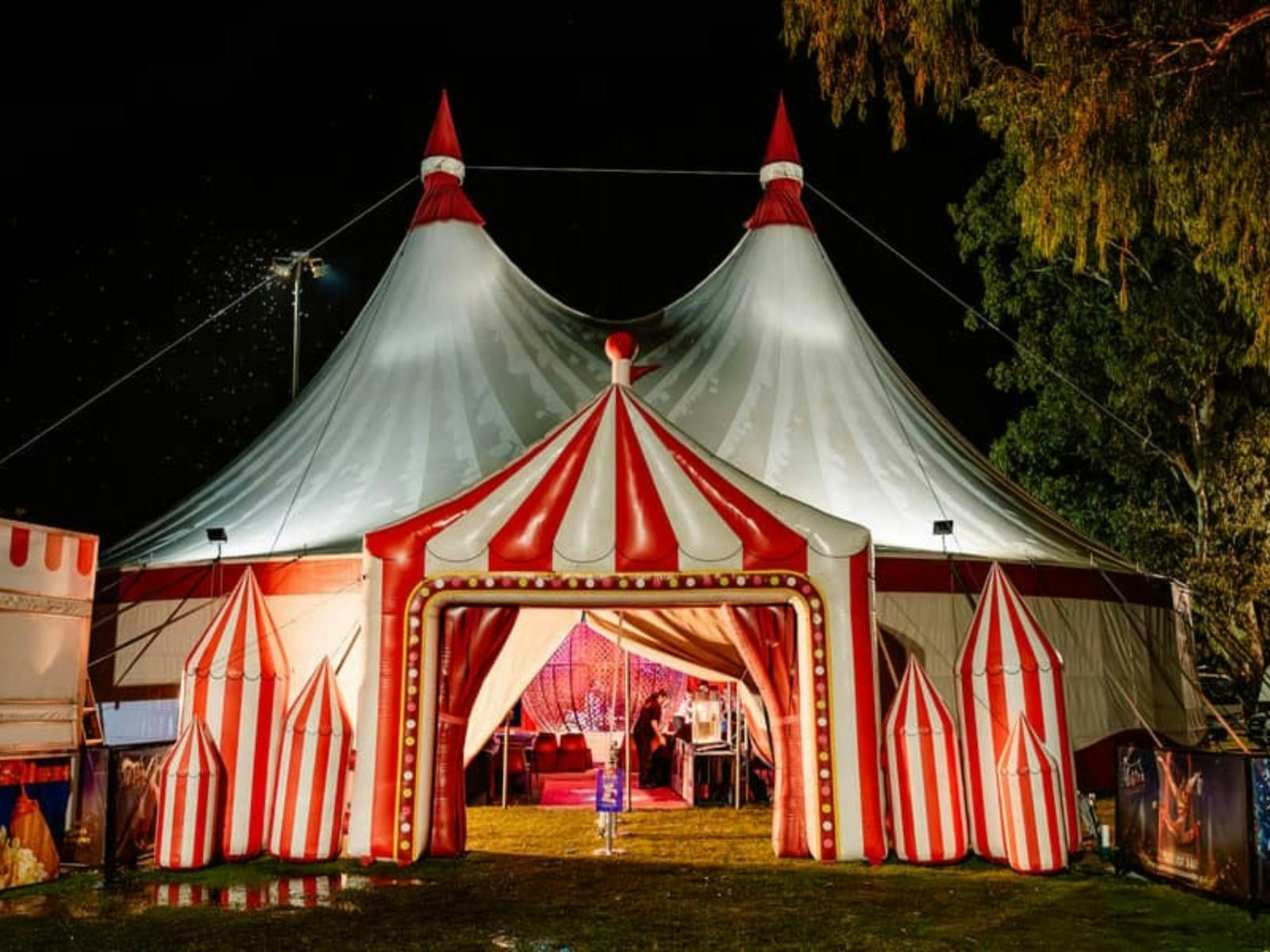 Circus tent