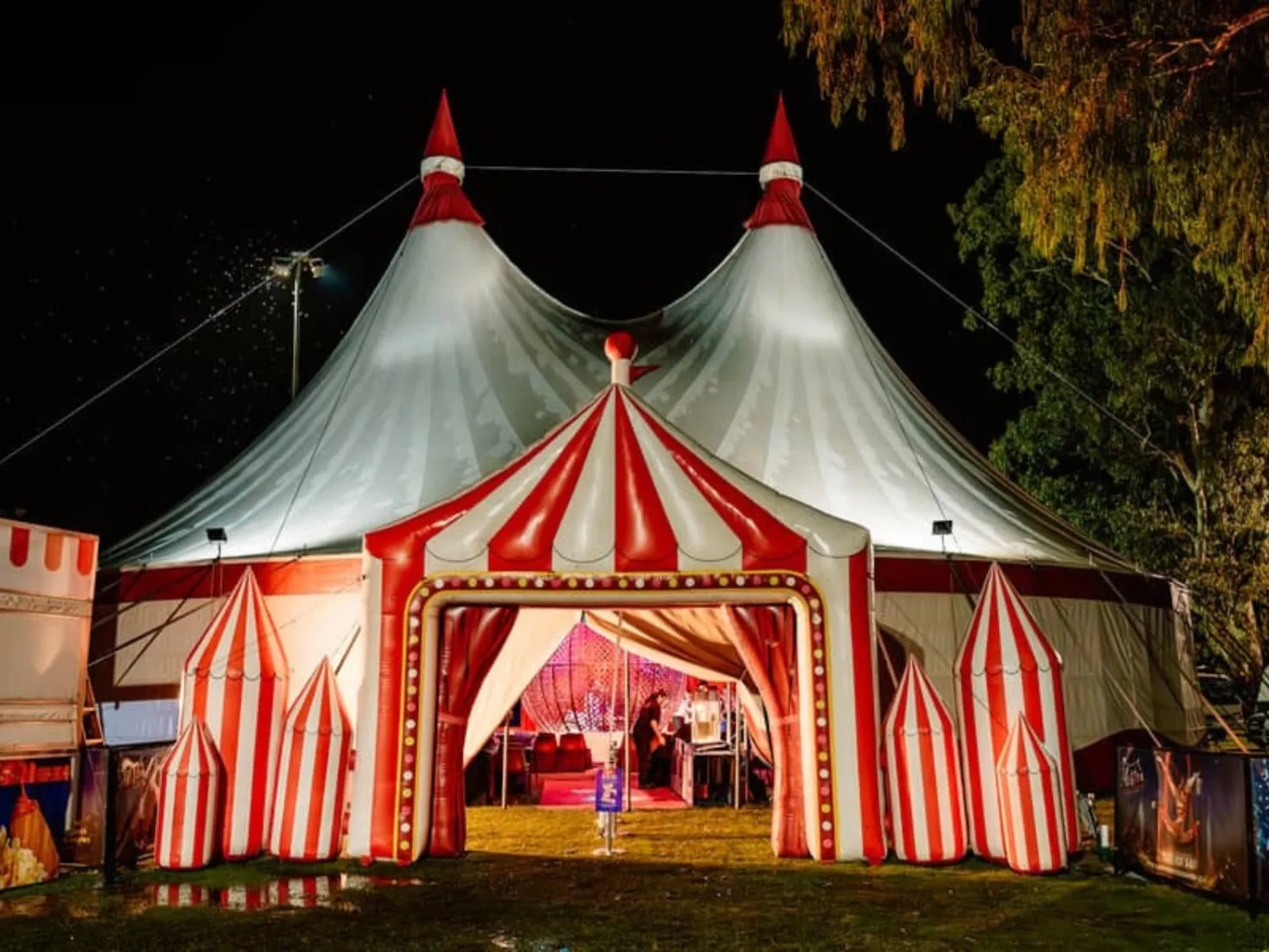 Circus tent