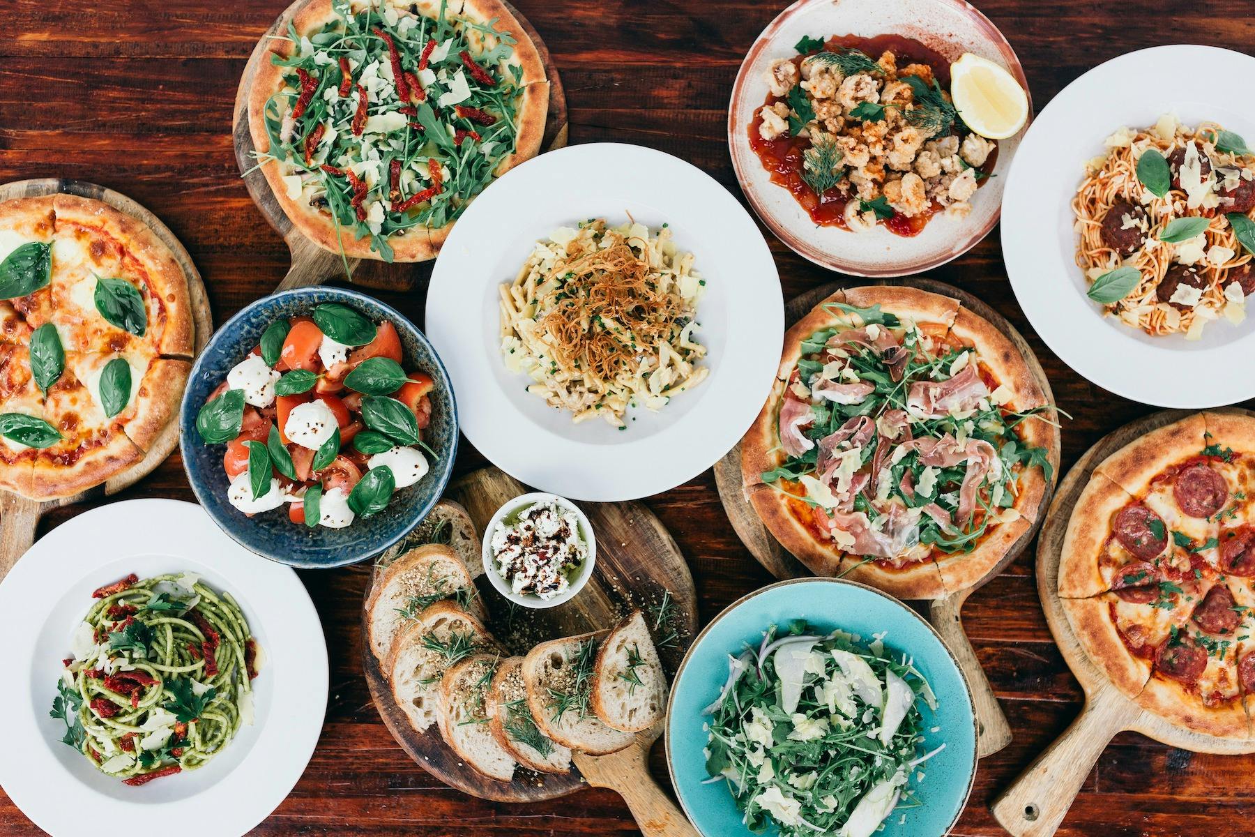 Our Deluxe Italian Menu