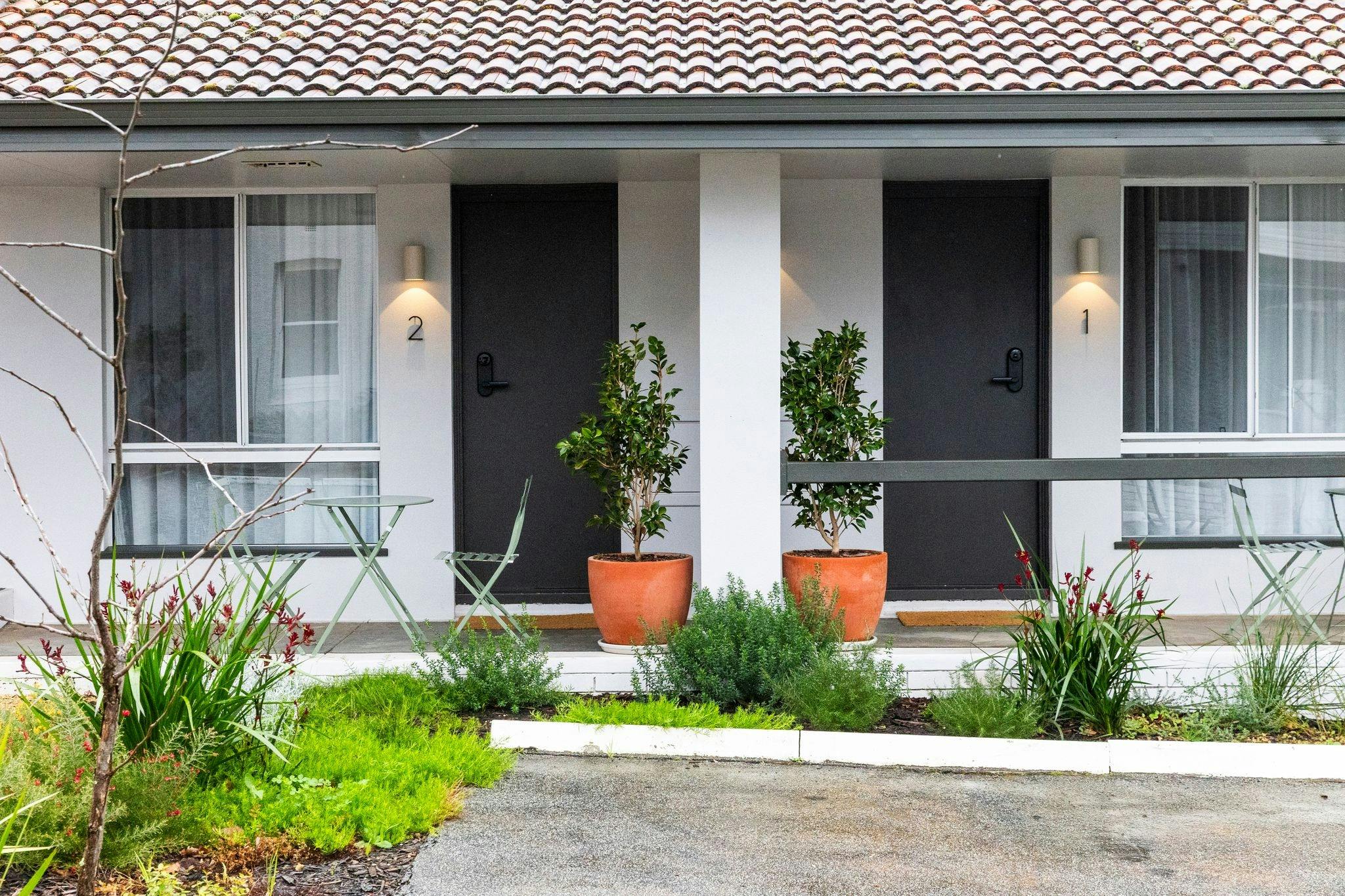 Exterior view of rooms