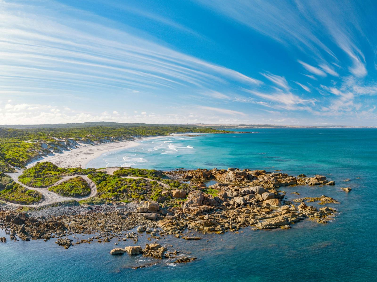 British Admiral Beach, King Island