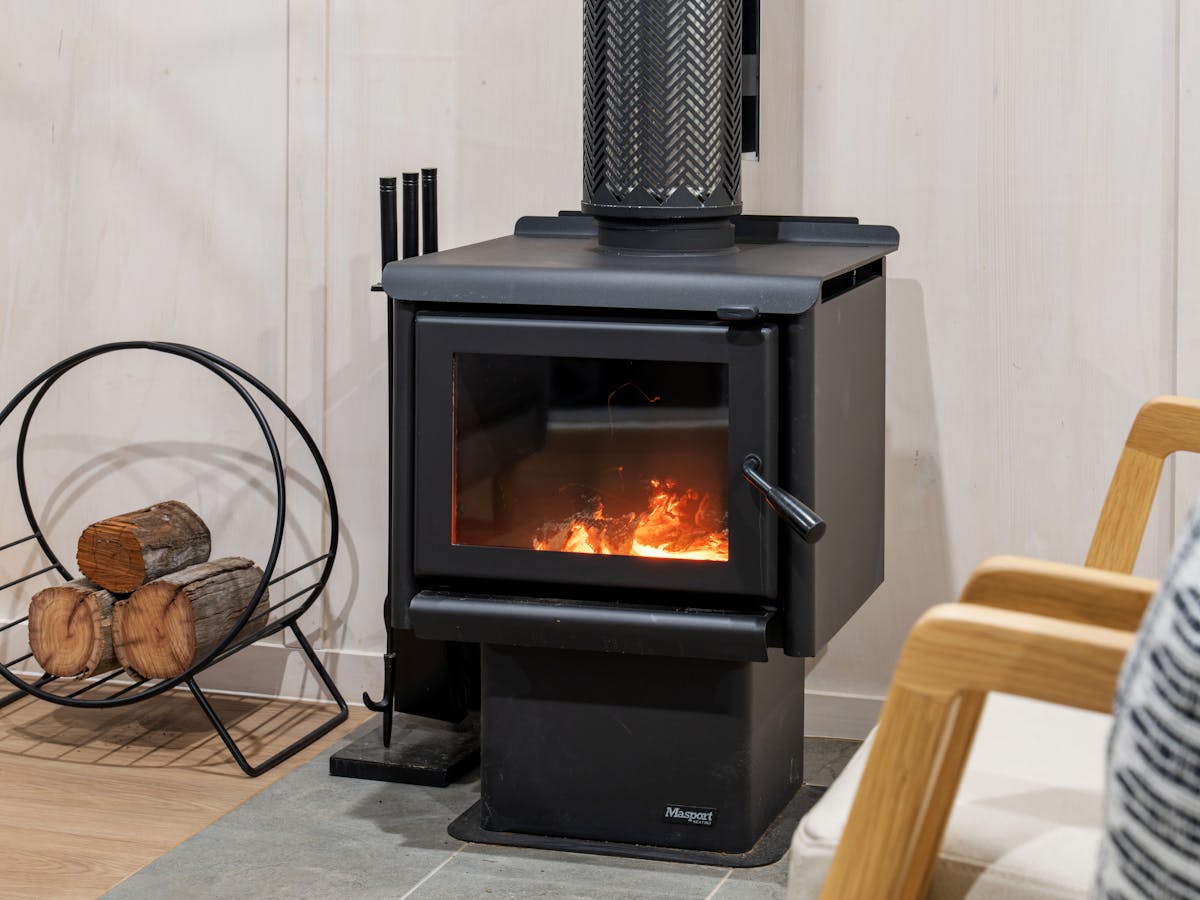 Our fireplaces - toasty on a cold night