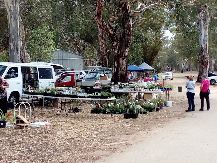 Nyah District Lions Club Market Stalls