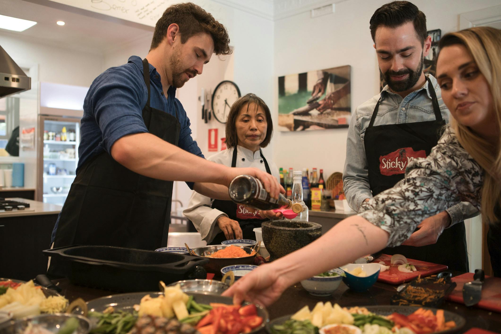 Sticky Rice Cooking School