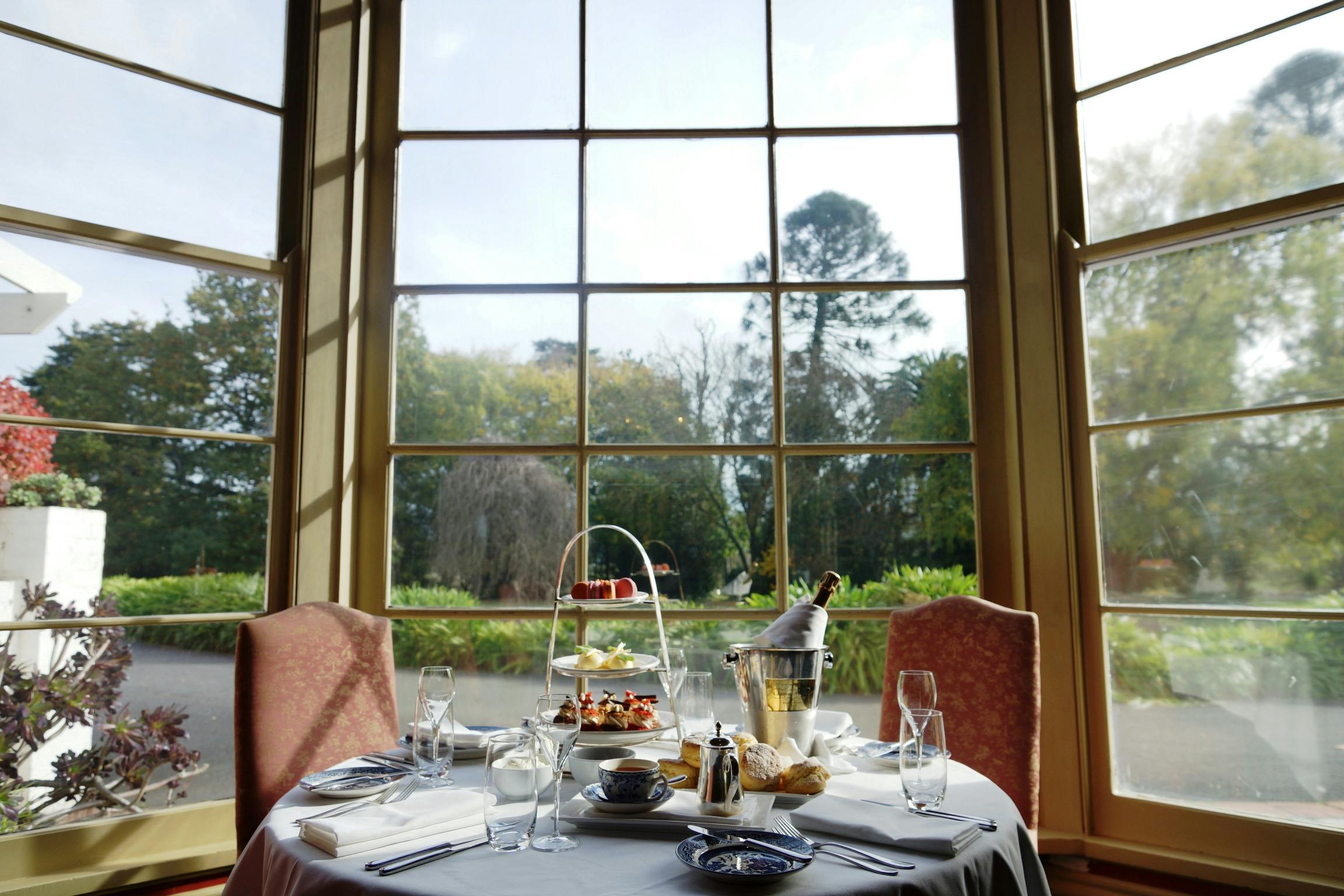 Traditional High Tea at Chateau Yering Hotel