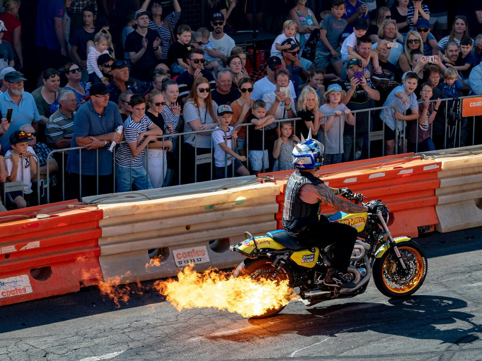 Hot Wheels Live Stunt Show at Easter Good Friday Show and Shine