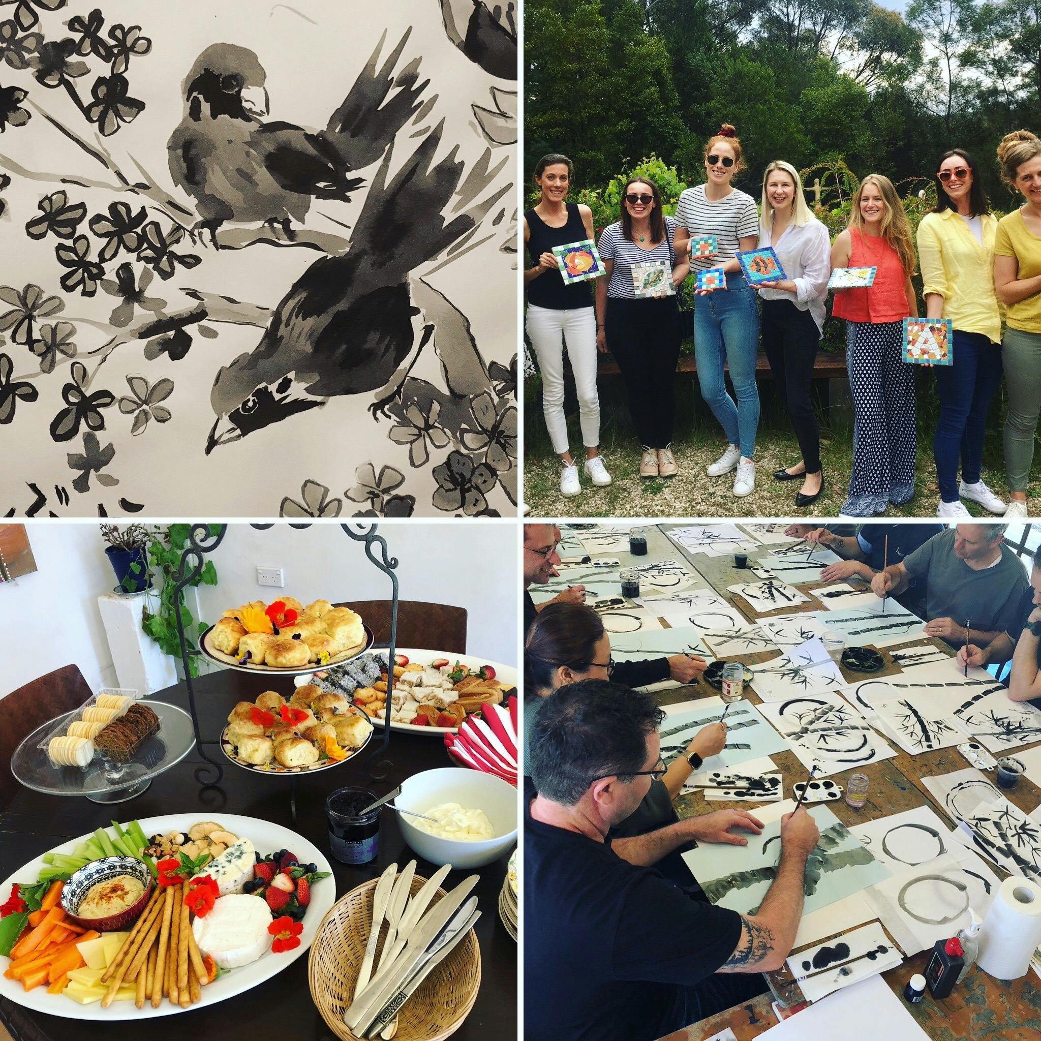 Group Classes and Art Parties