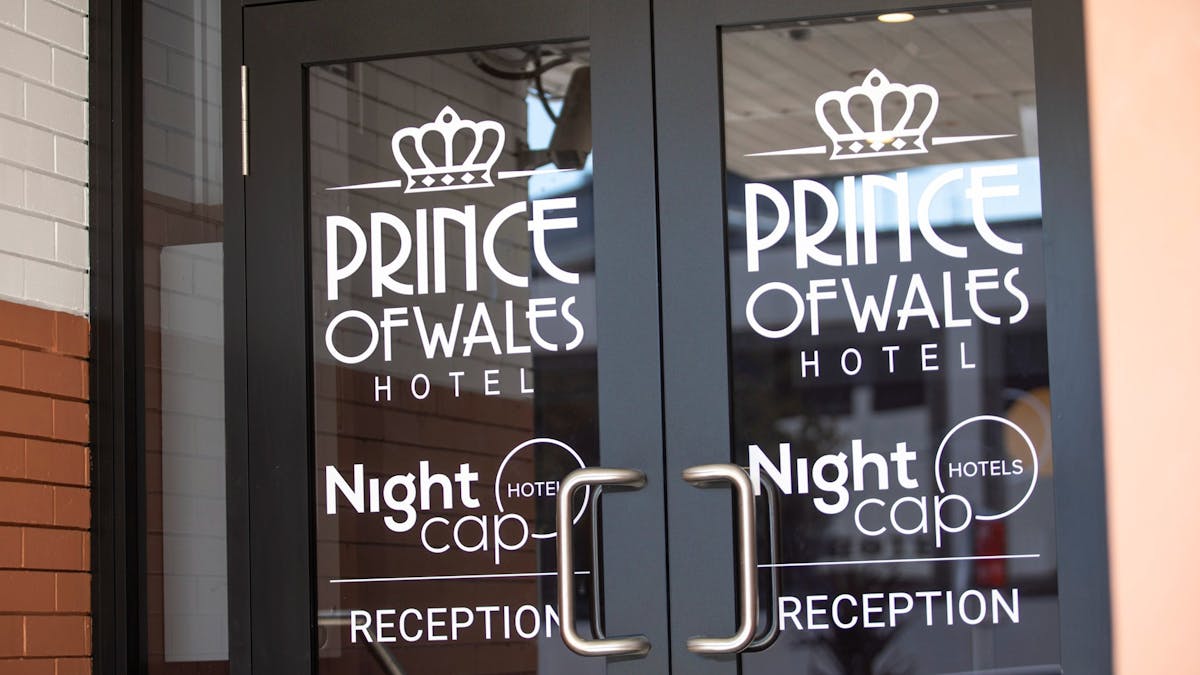 Nightcap at Prince of Wales Hotel