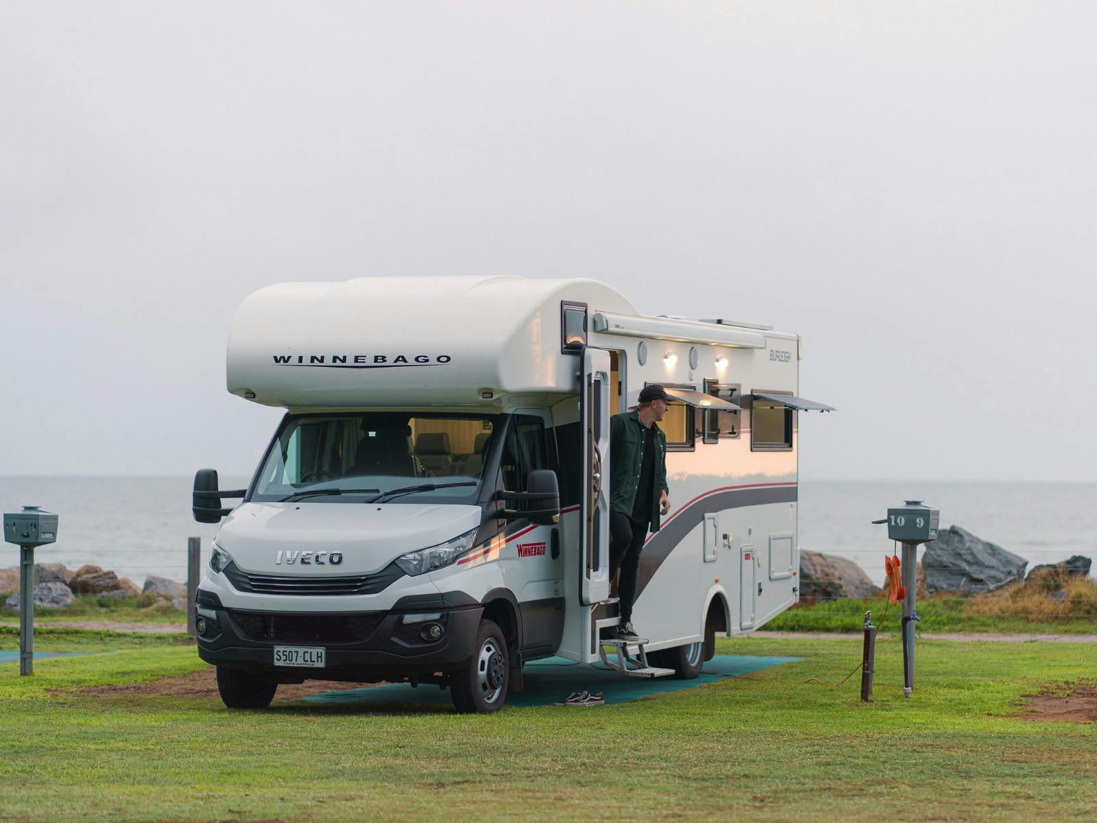 Explore the range from comfy campers to vintage caravans
