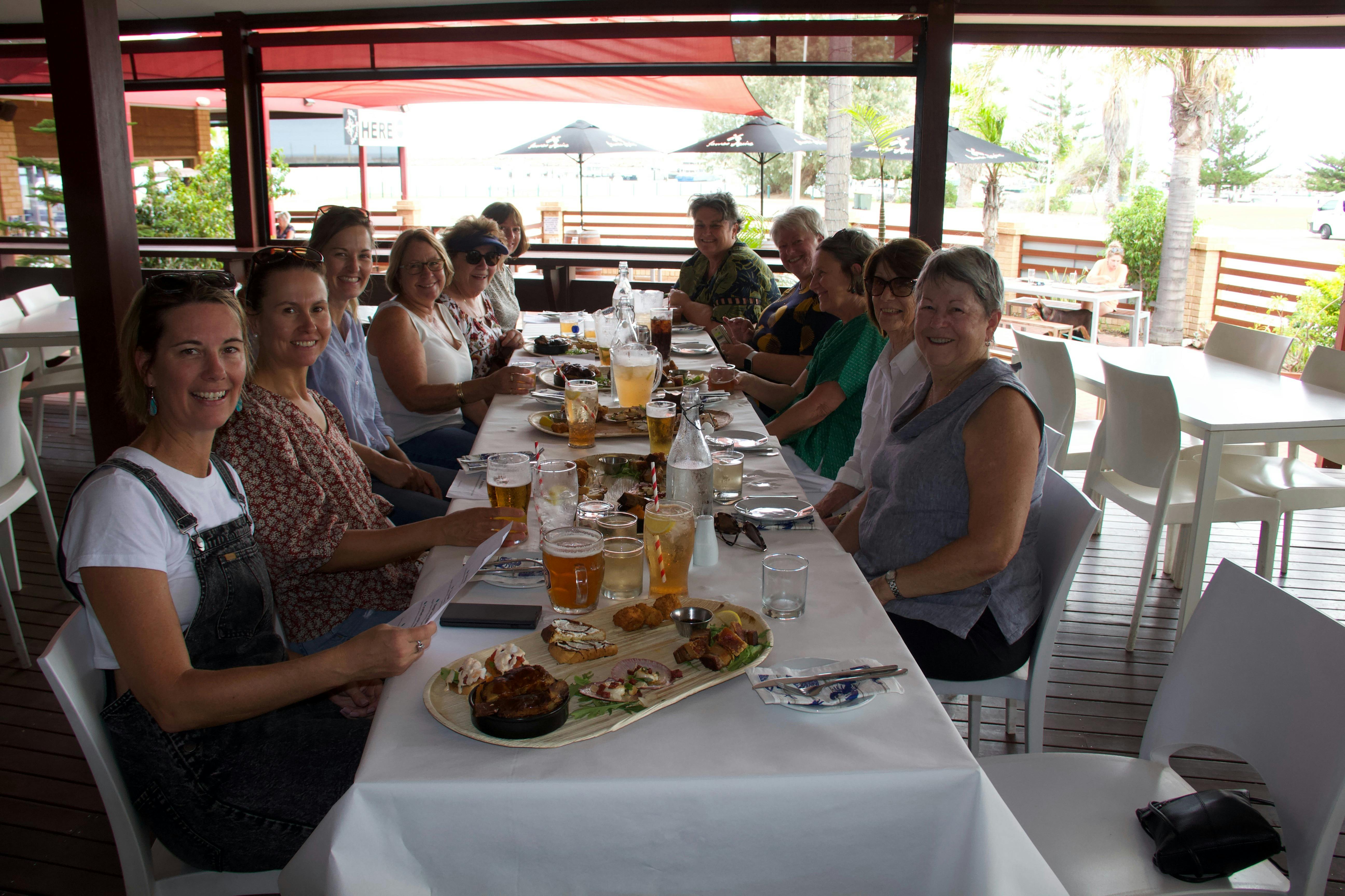 Enjoy locally produced food on the Taste of Irwin tour, seafood, beef, scallops, cheese, crayfish