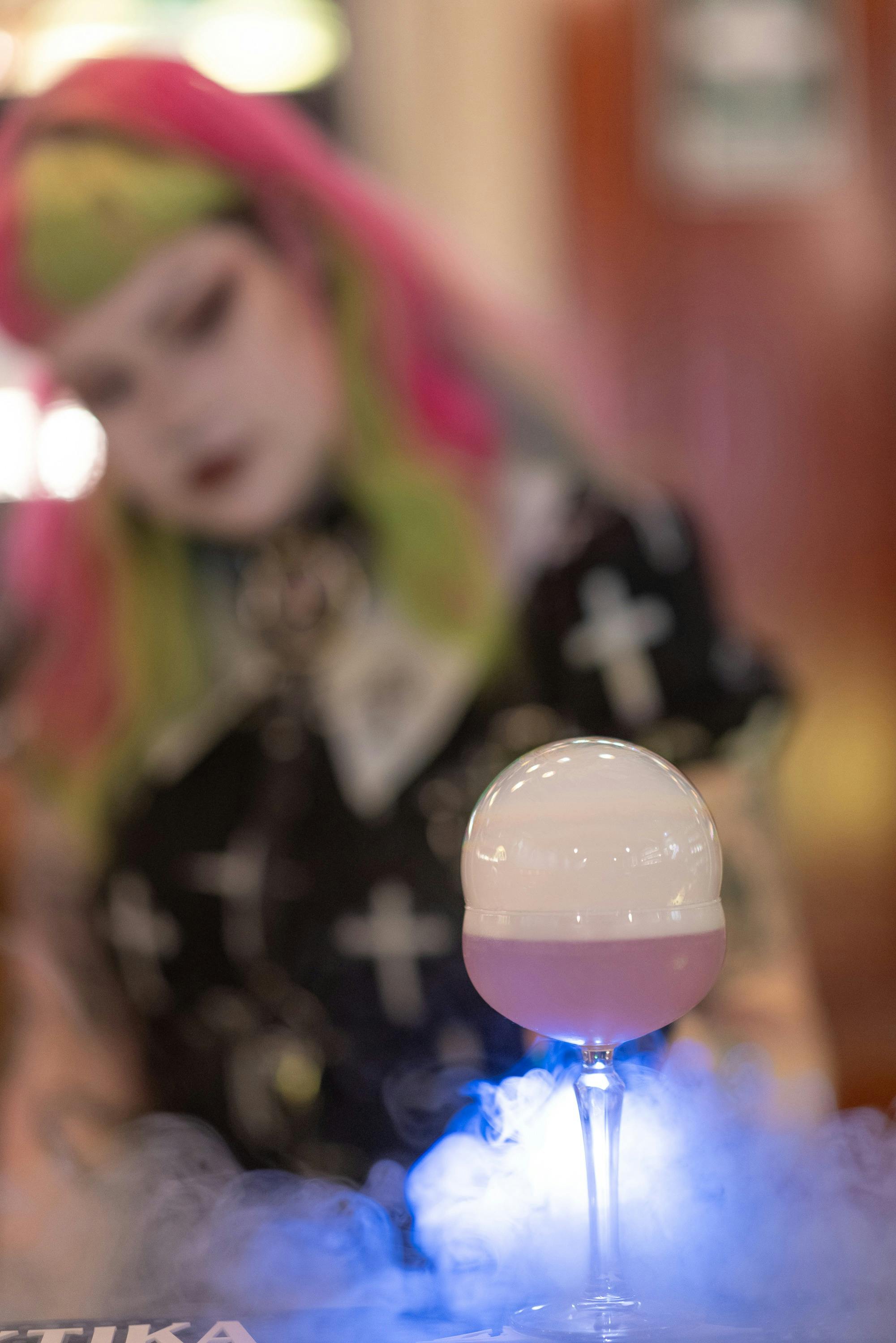 Roll the Bones, one of the signature cocktails created by the Award Winning Crypt Ballarat