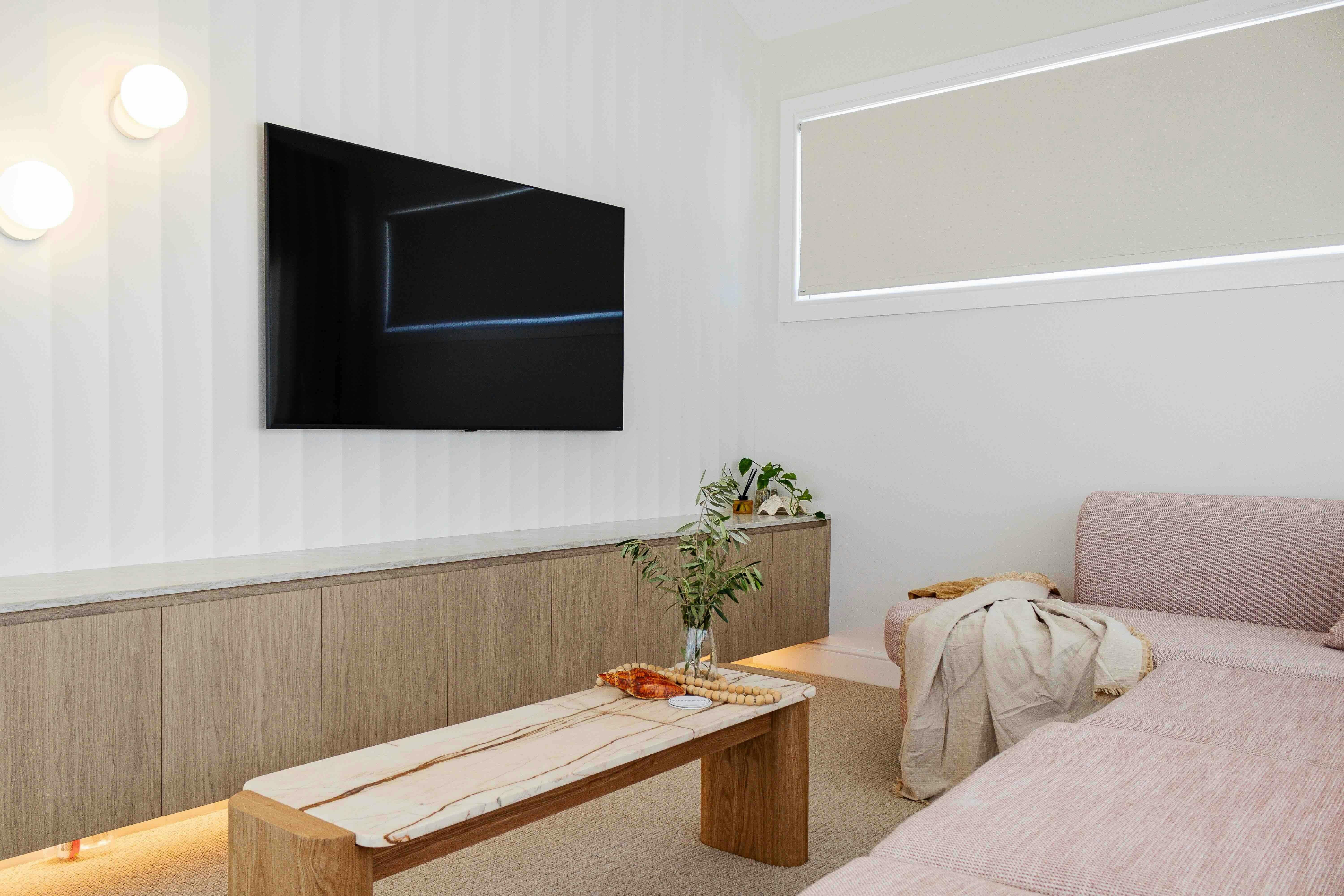 Sestra Beach House Fingal Bay Upstairs lounge room