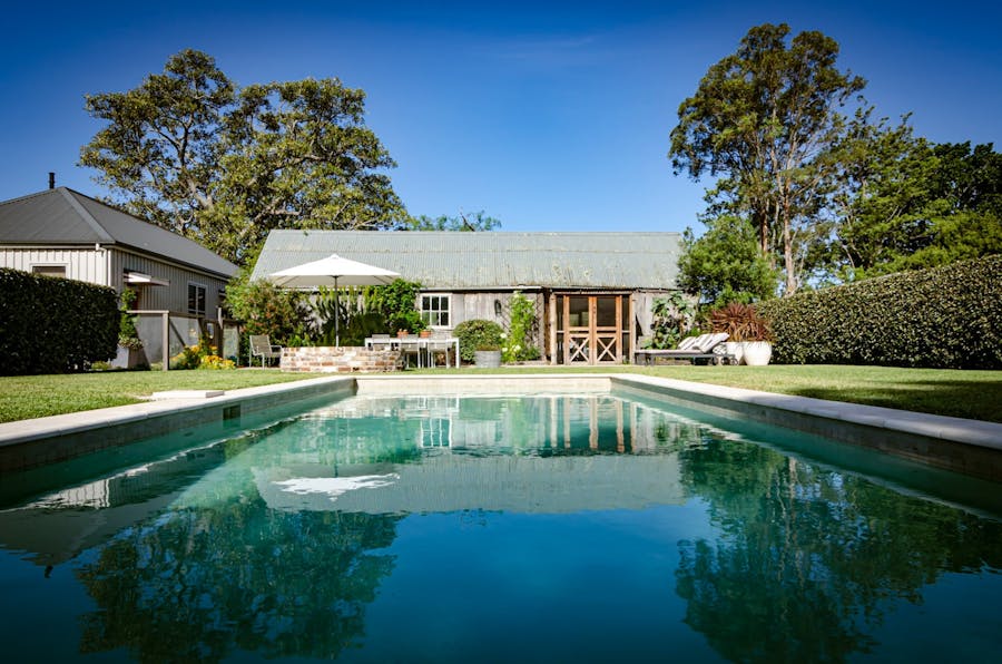 Terragong swimming pool and terrace