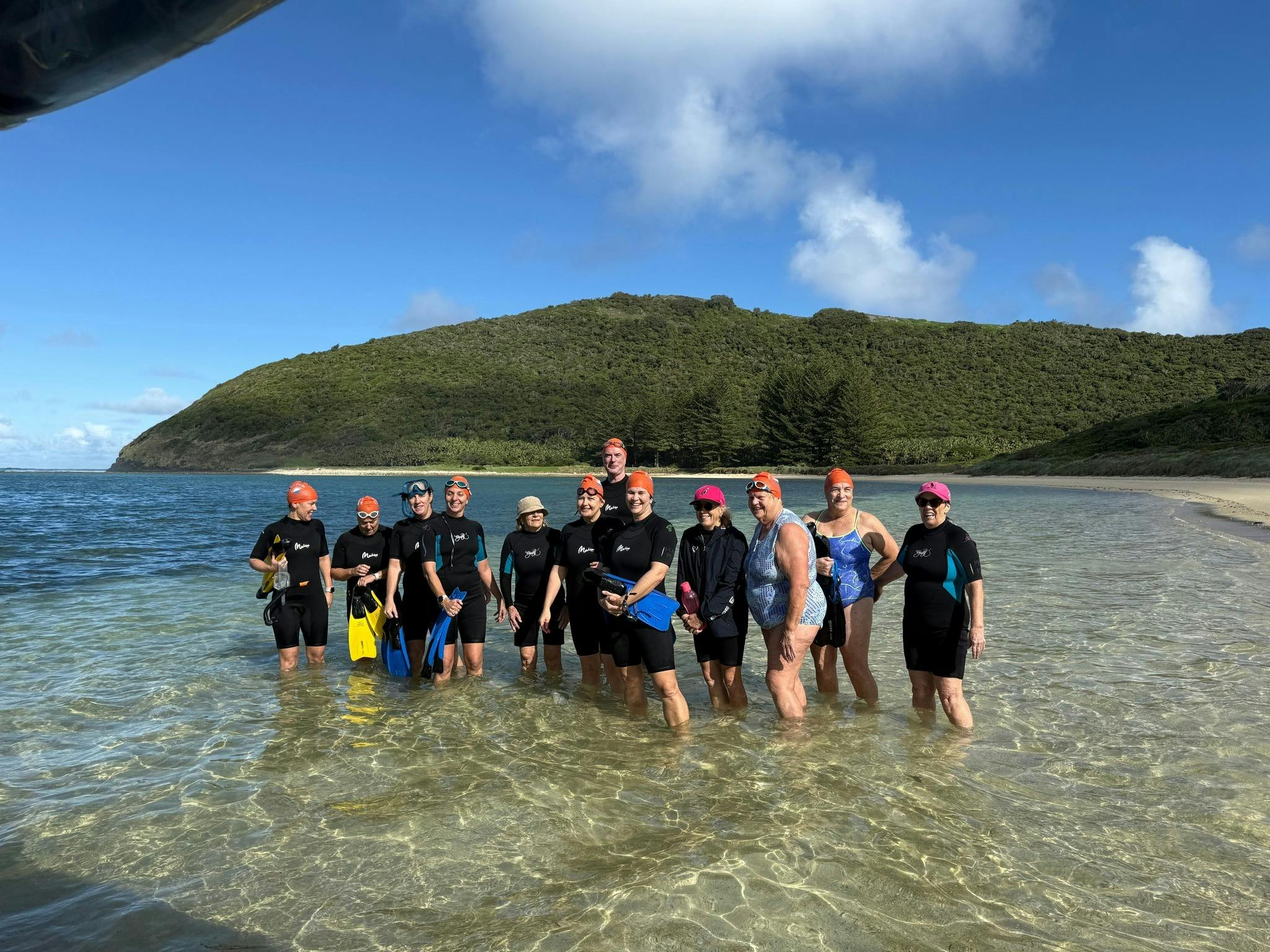 Swimming in Lord Howe Island