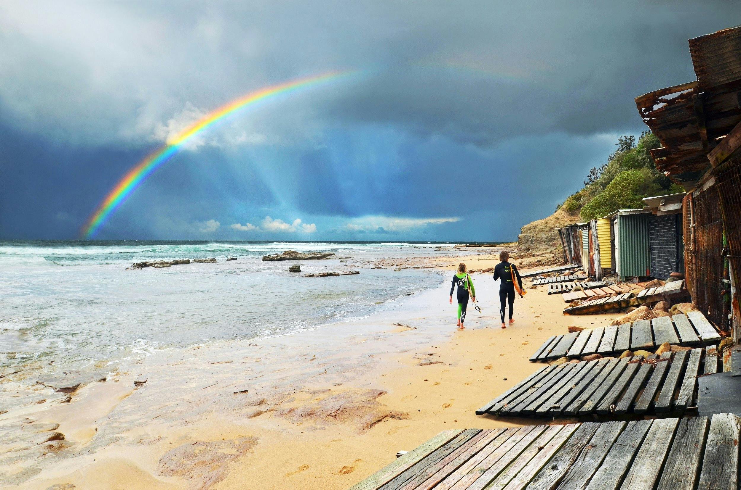 Sublime Point Bulli의 서퍼들