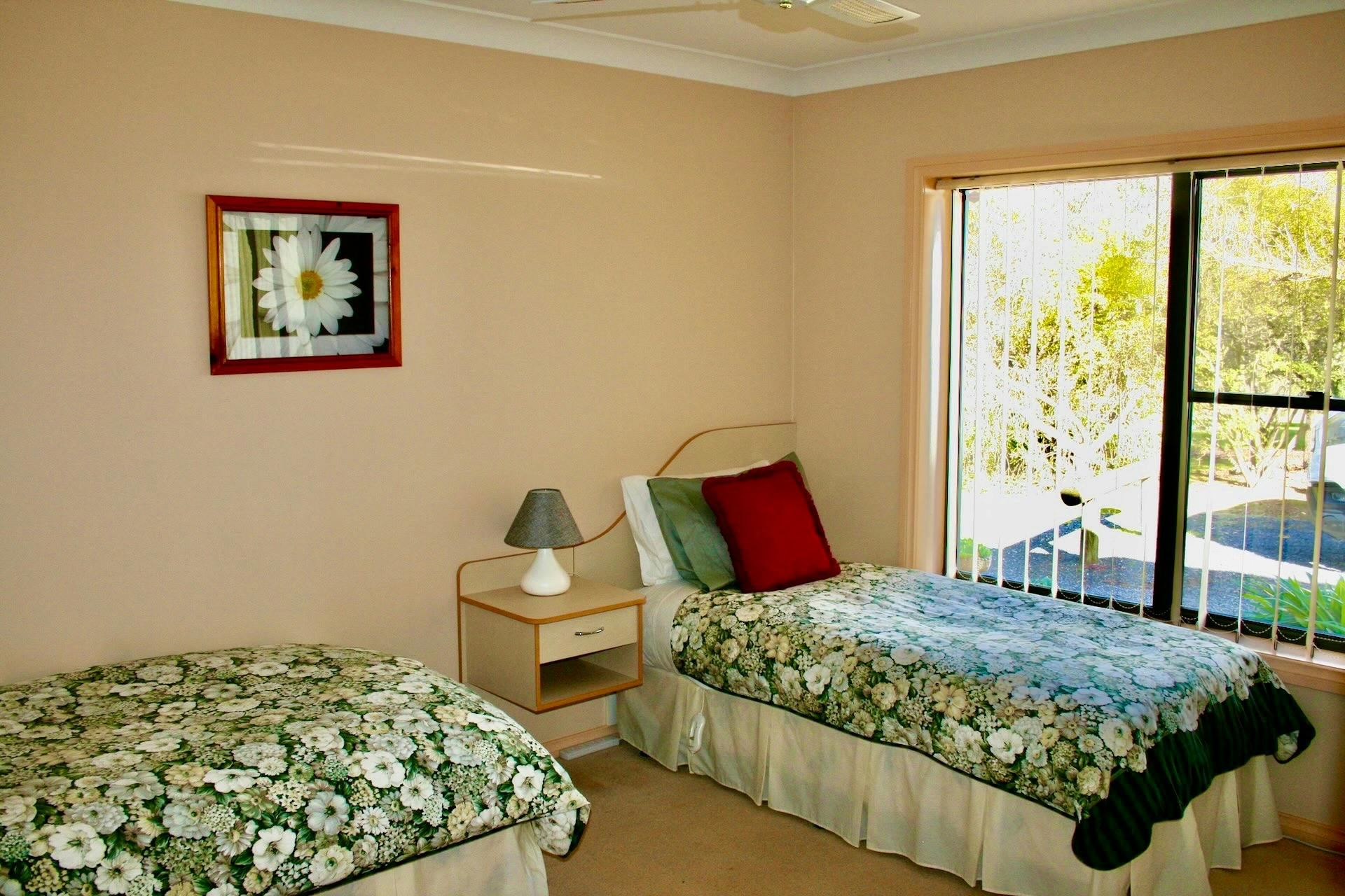 Bedroom 2 - 2 x Single Beds