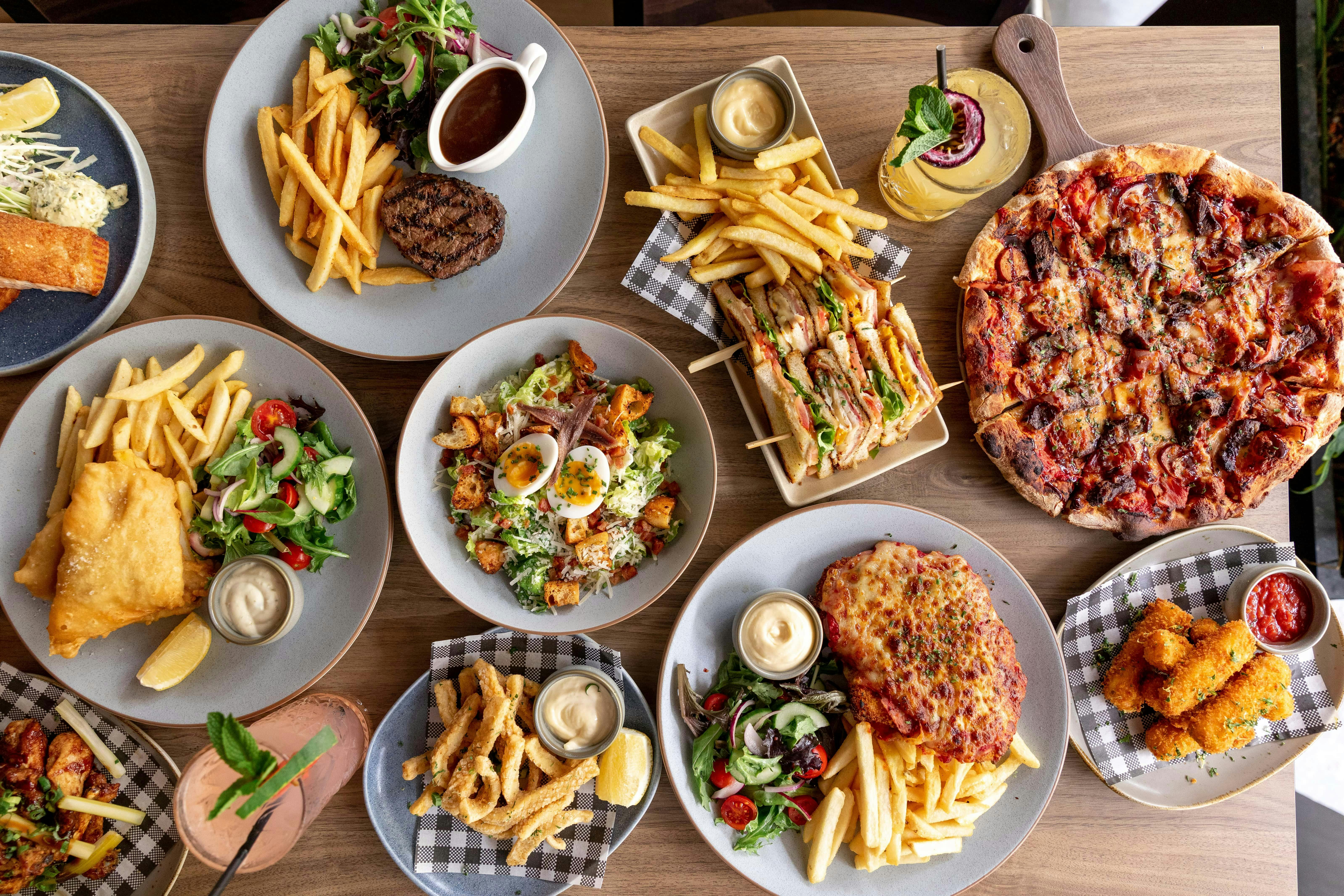 lunch and dinner menu