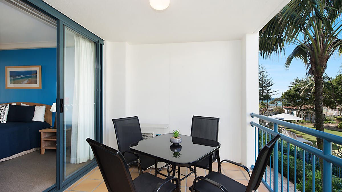balcony with outdoor setting