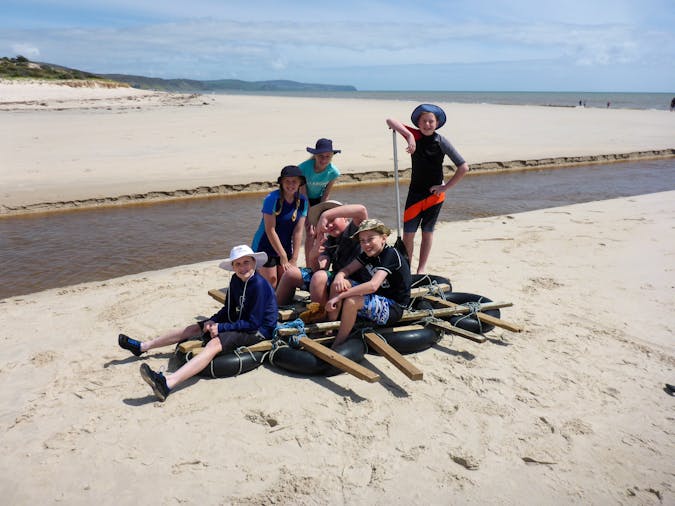 School Holidays Storm the Beach