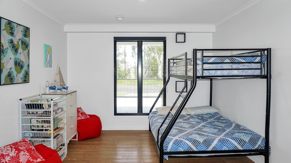 Left Hand Side of the Nippers Wing, complete with air conditioning, TV, DVD console, games