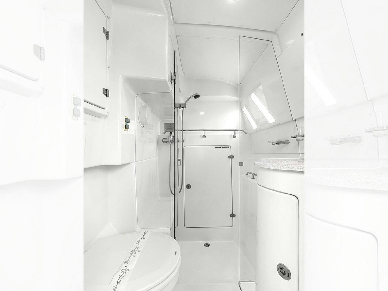 Port aft bathroom