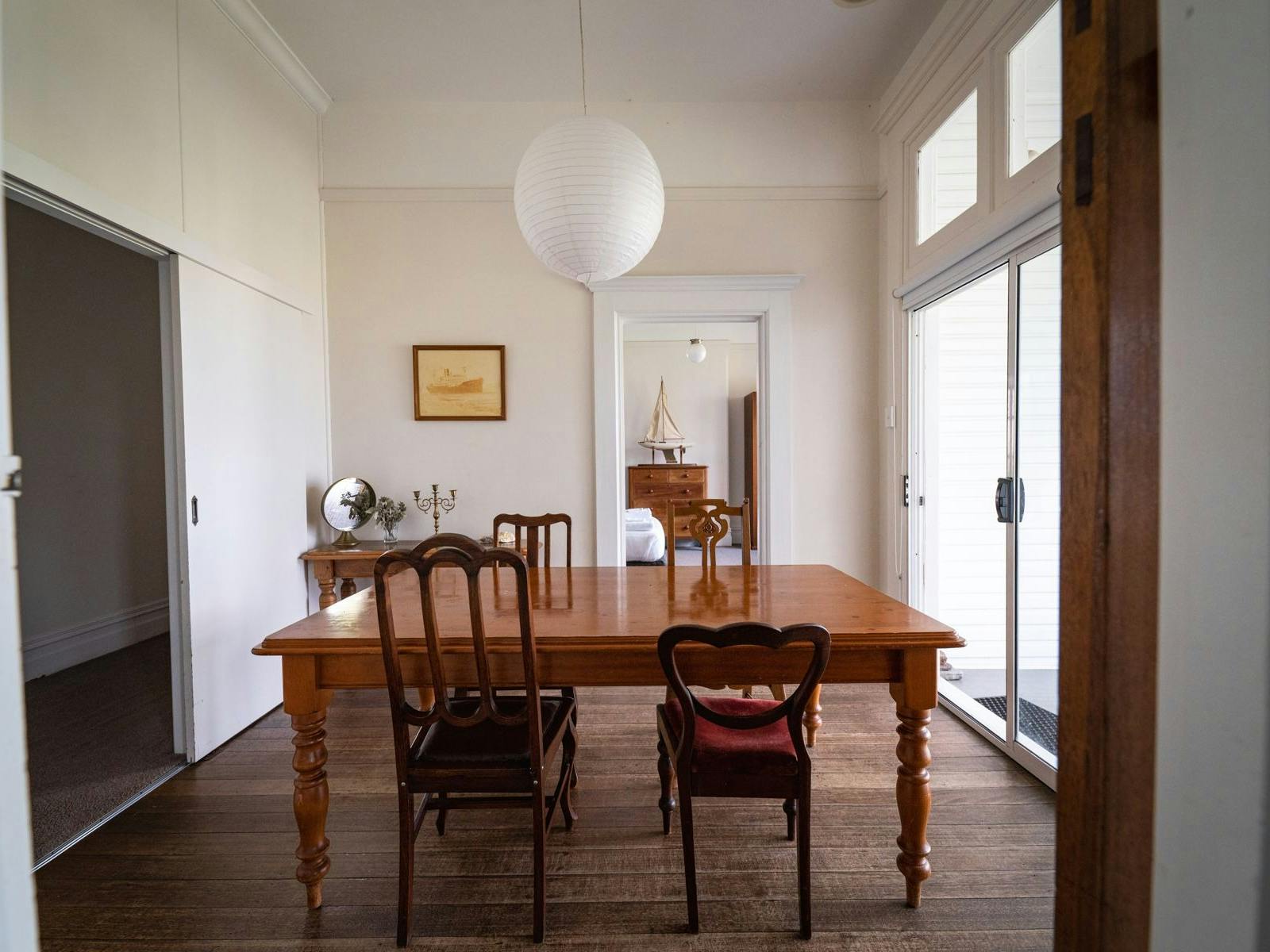 Beautiful historic features in all houses, family dining, natural light filled spaces