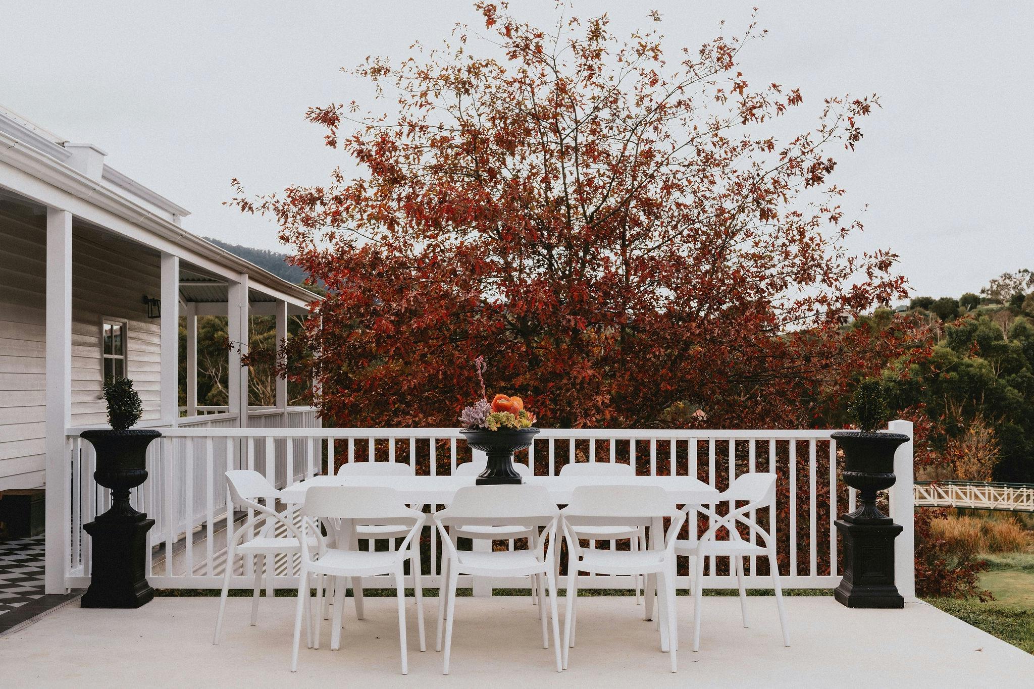 Rear entertaining Porch