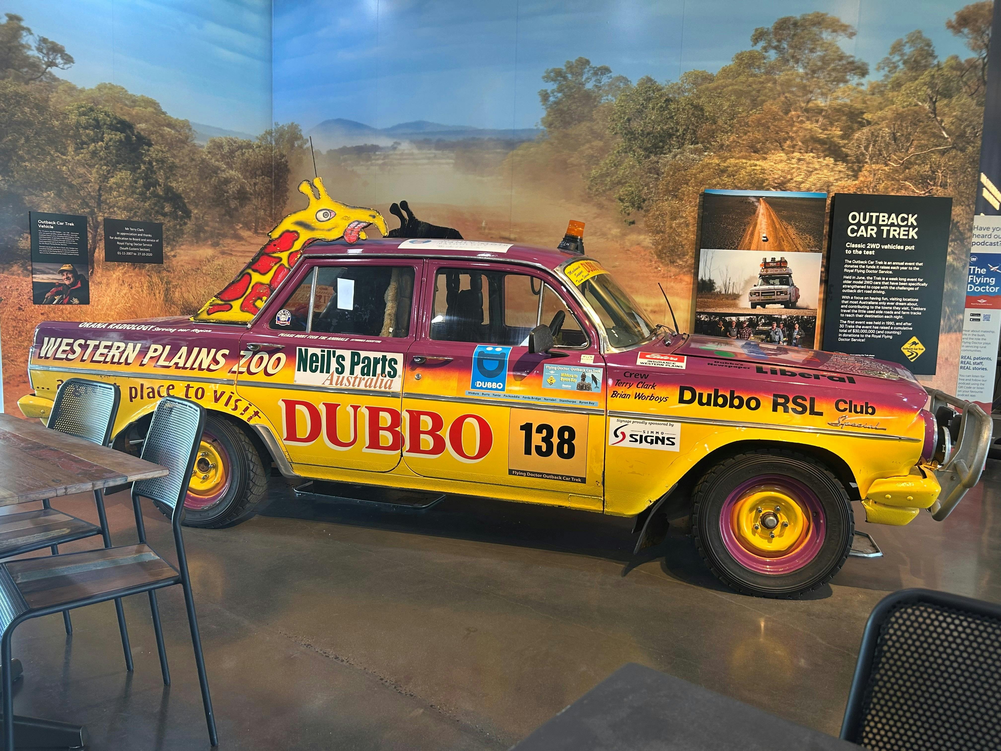 RFDS 的 Outback Trek 咖啡館