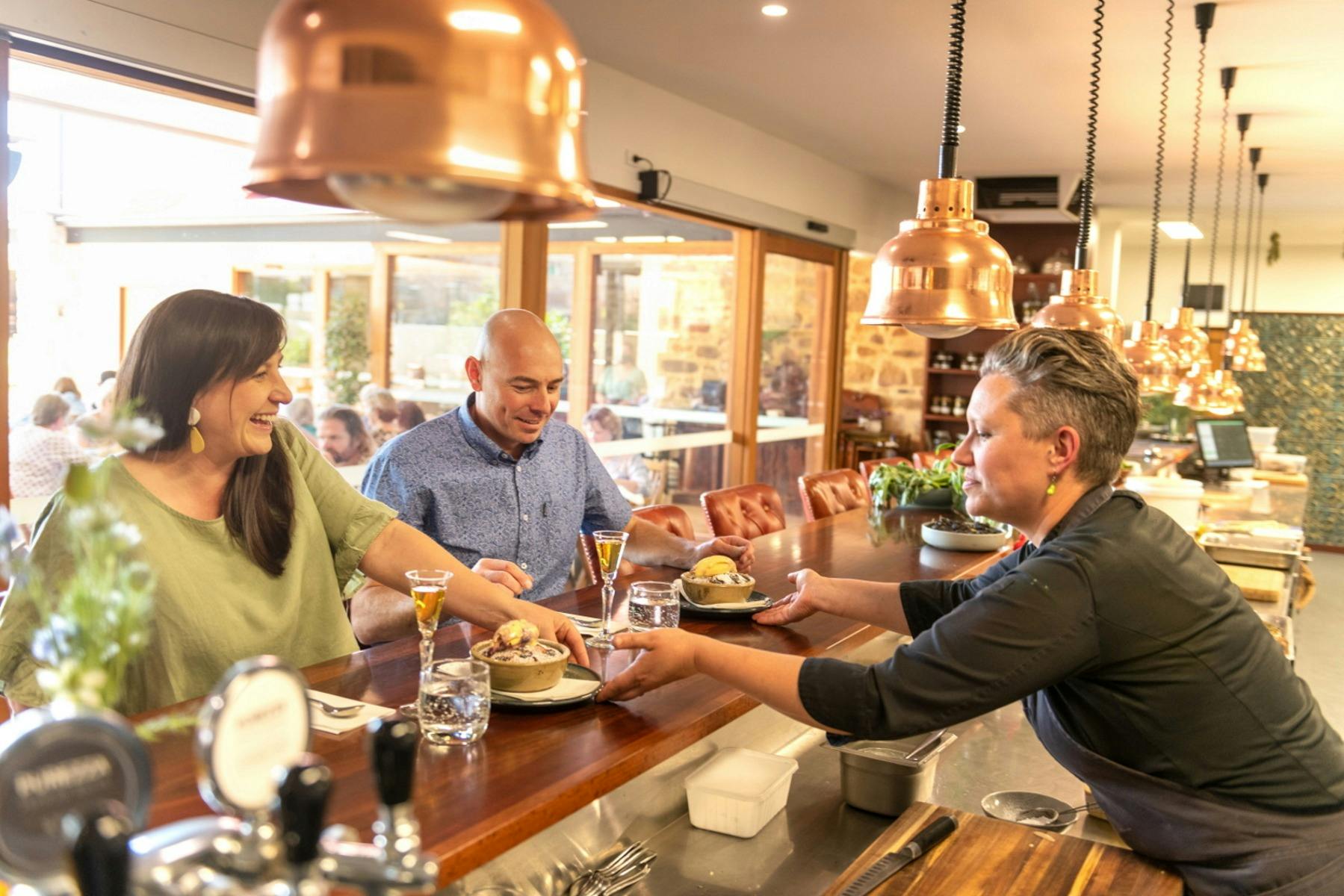 Dining at the Chefs Table