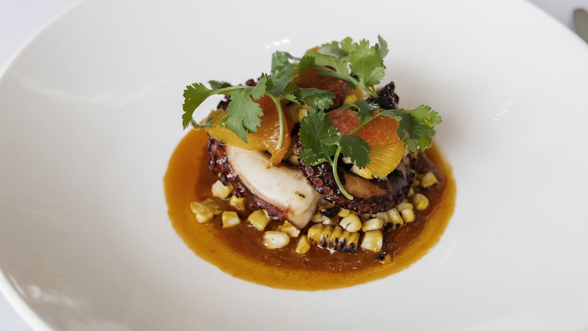 Current seasonal menu