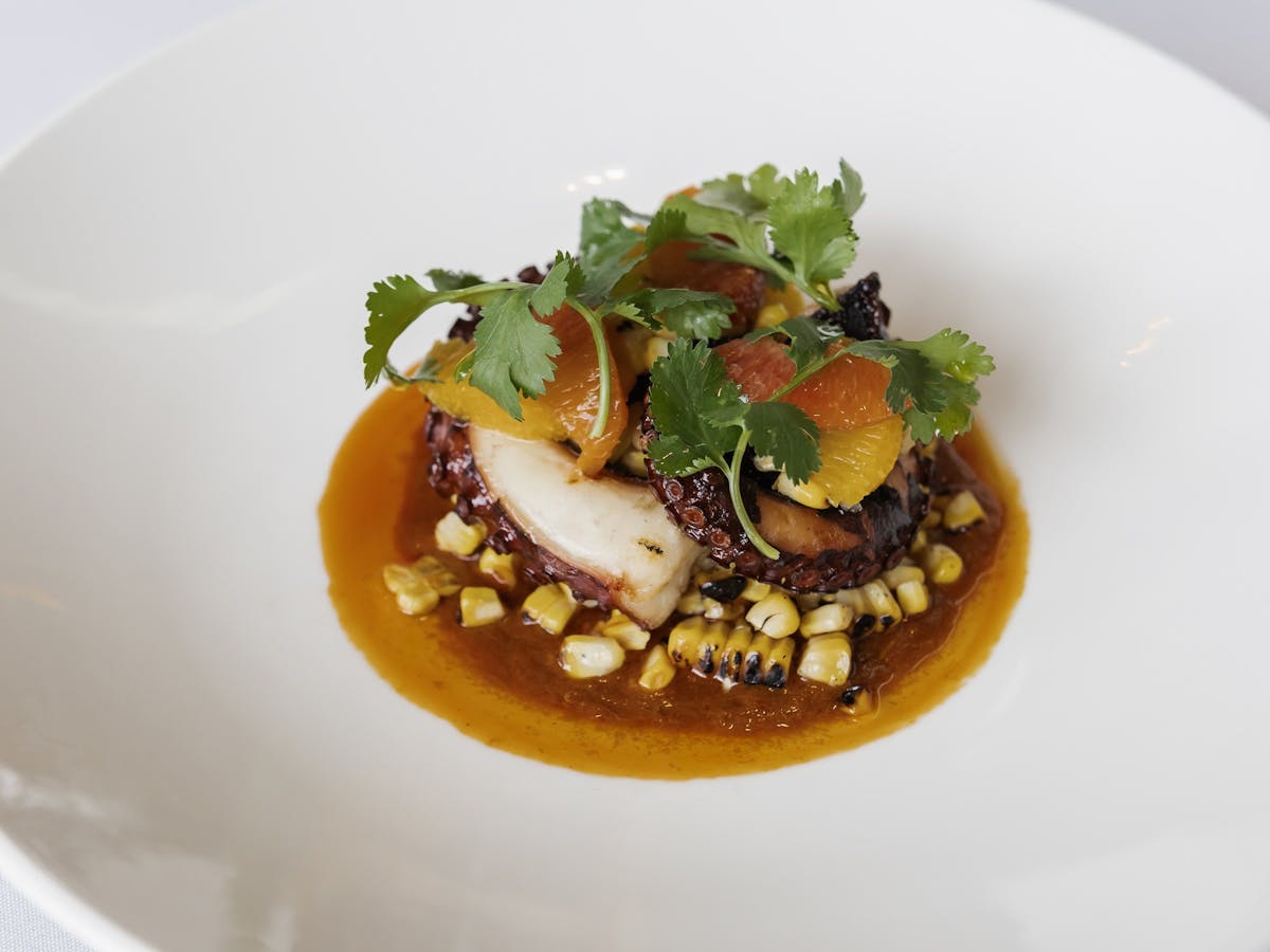 Current seasonal menu