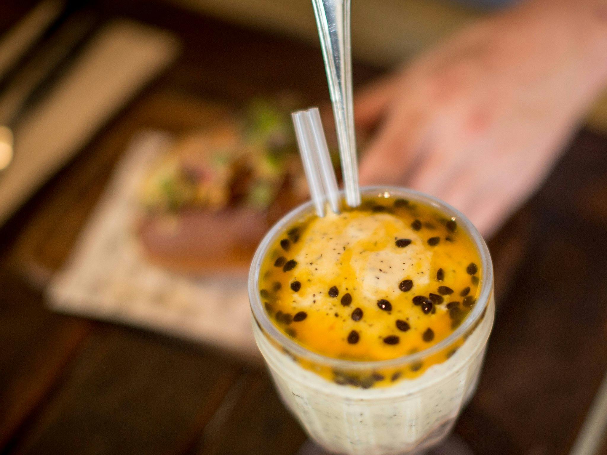 Passionfruit smoothie