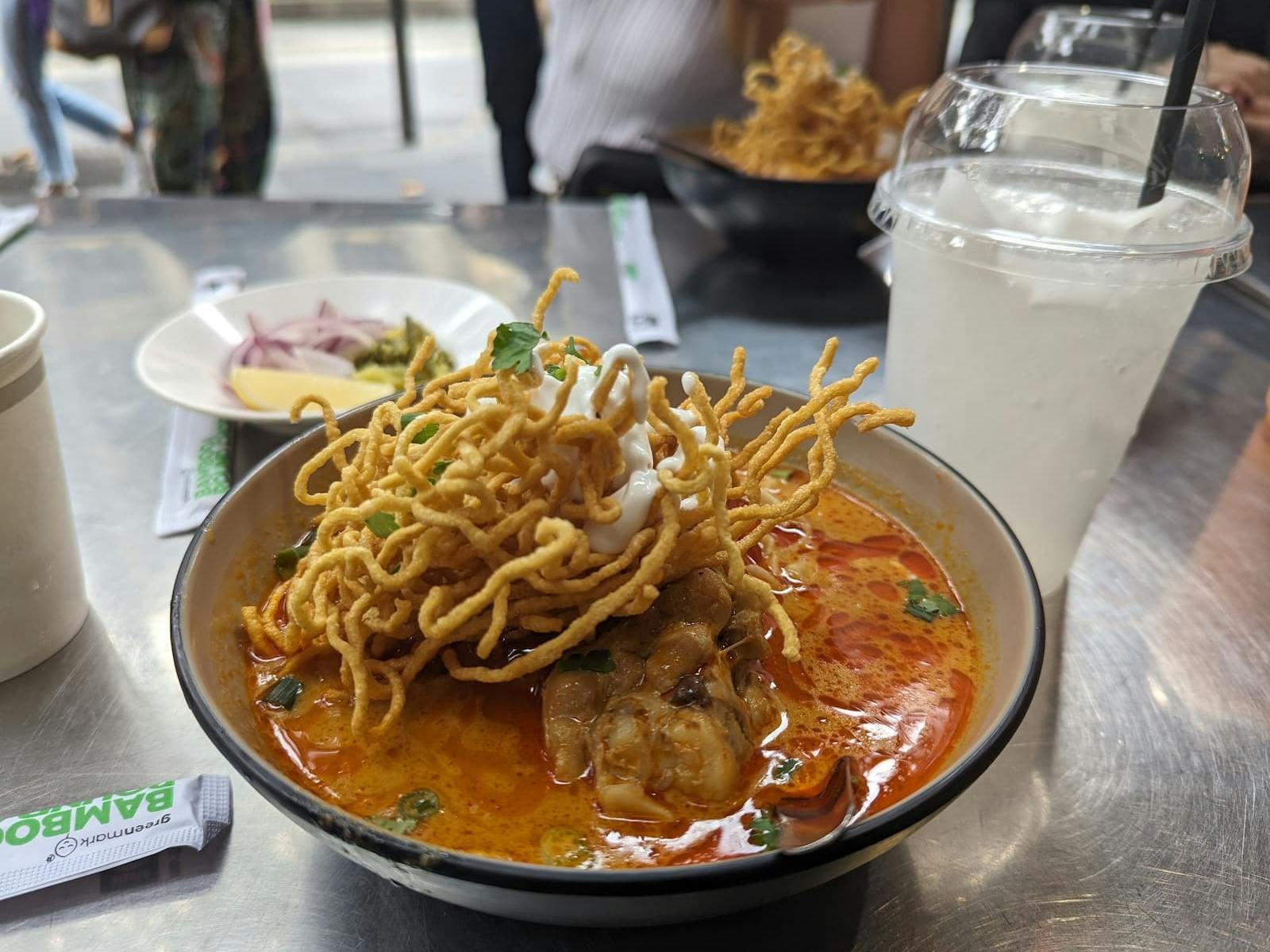 Thai noodle dish kao soi