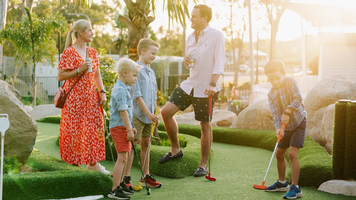 Fun for the whole family! Alex Hills Putt Putt
