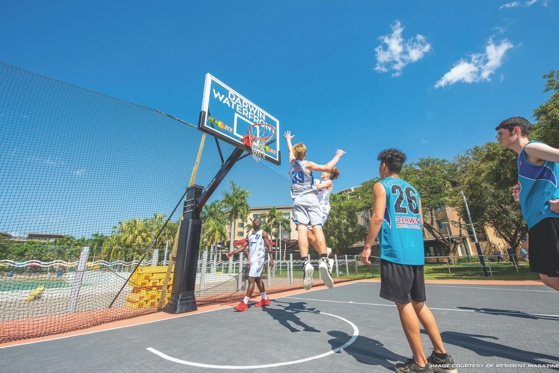 3x3 Basketball Court