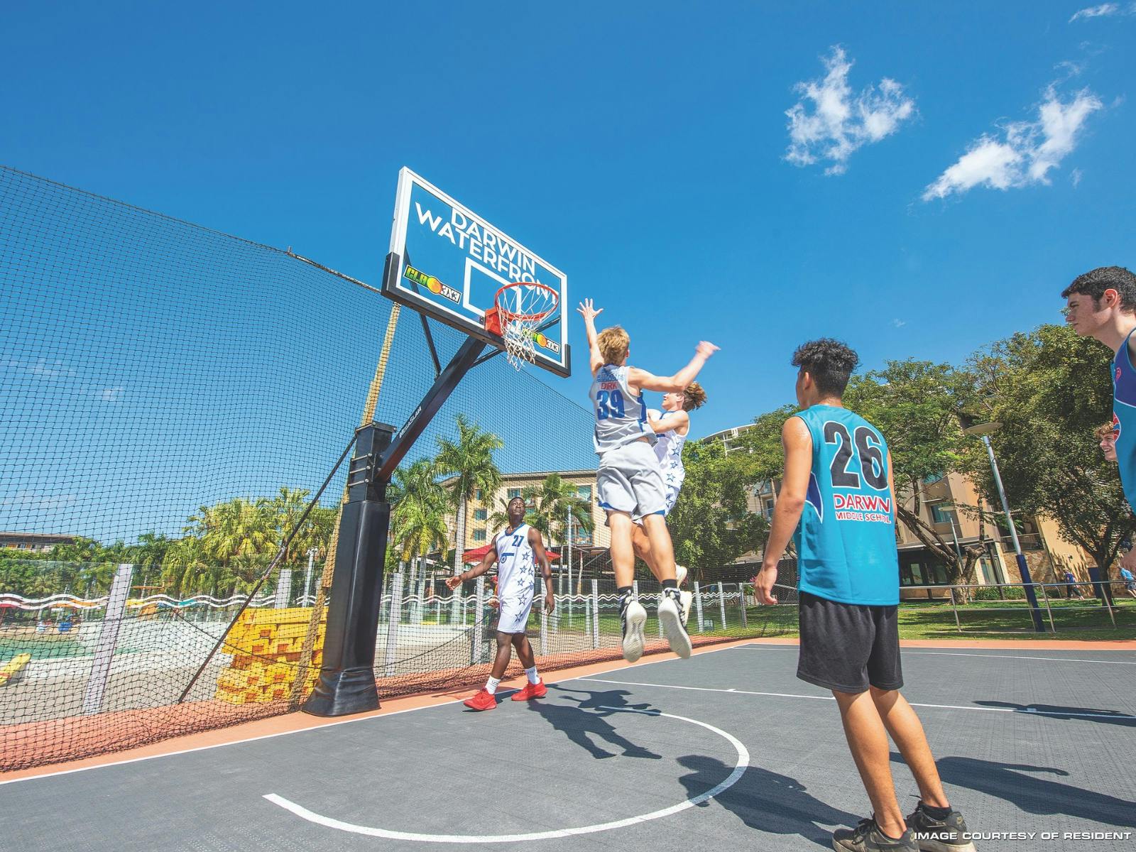 3x3 Basketball Court
