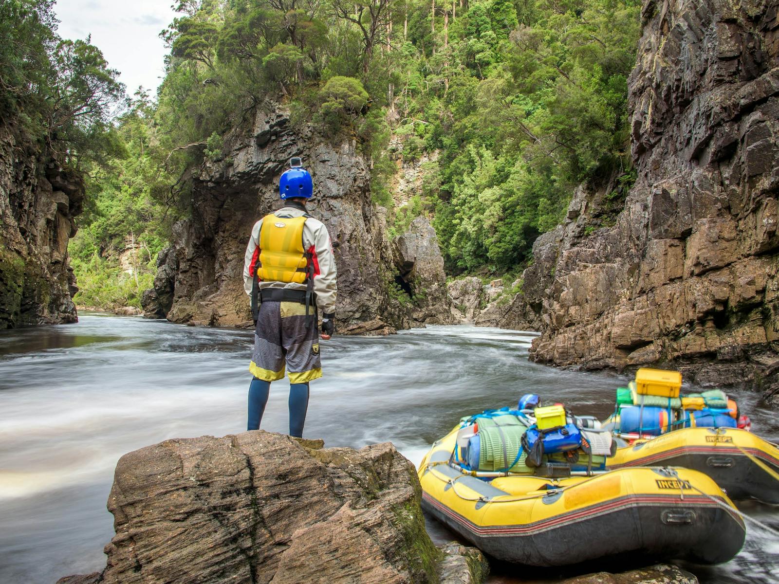 Franklin River rafting