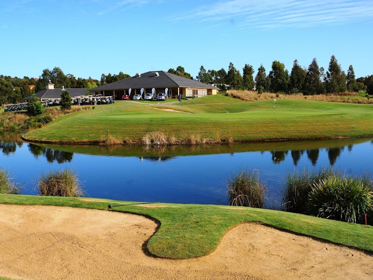 Golf course view from 18th Hole