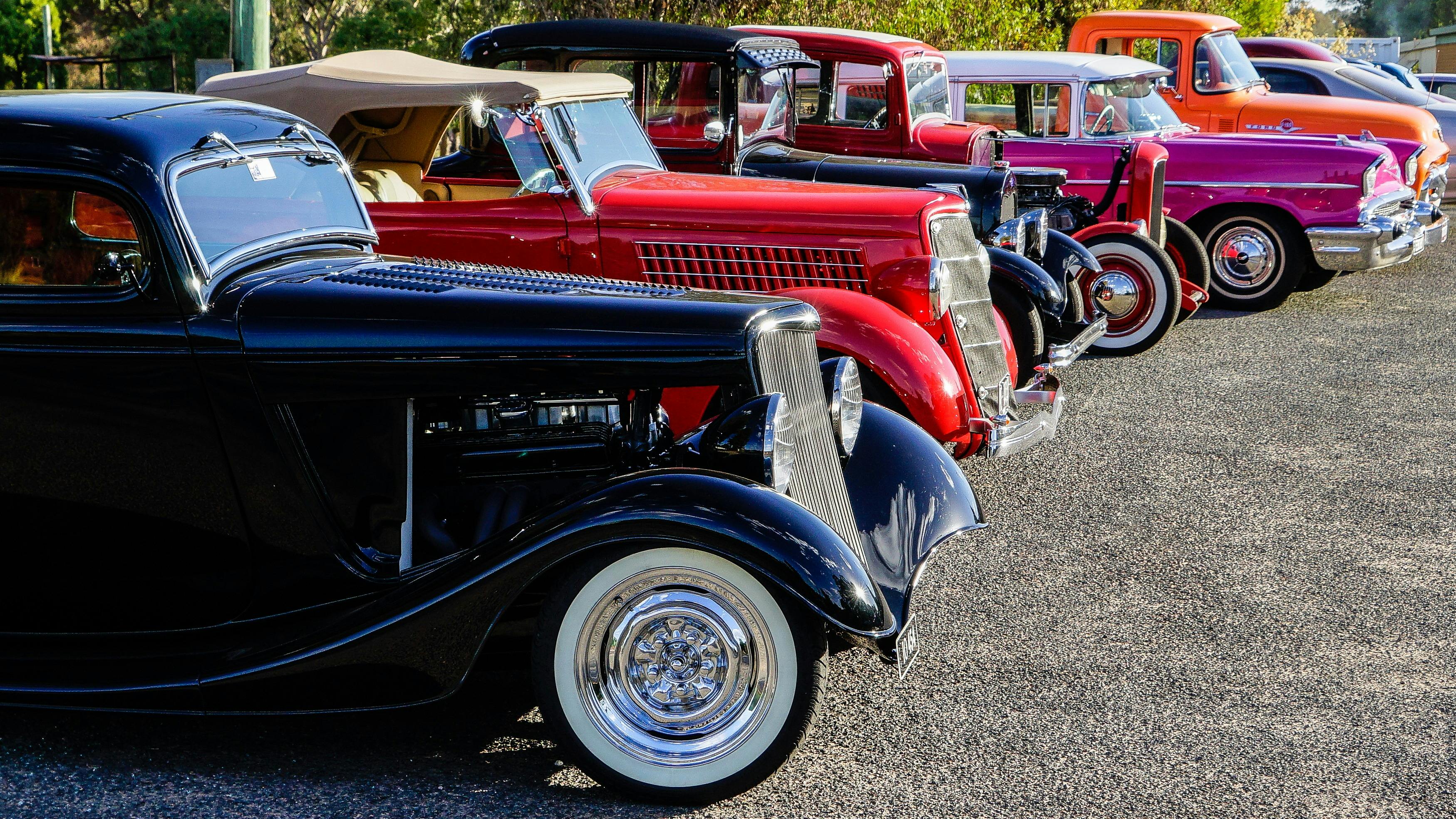 Hot Rods on display in Narrandera