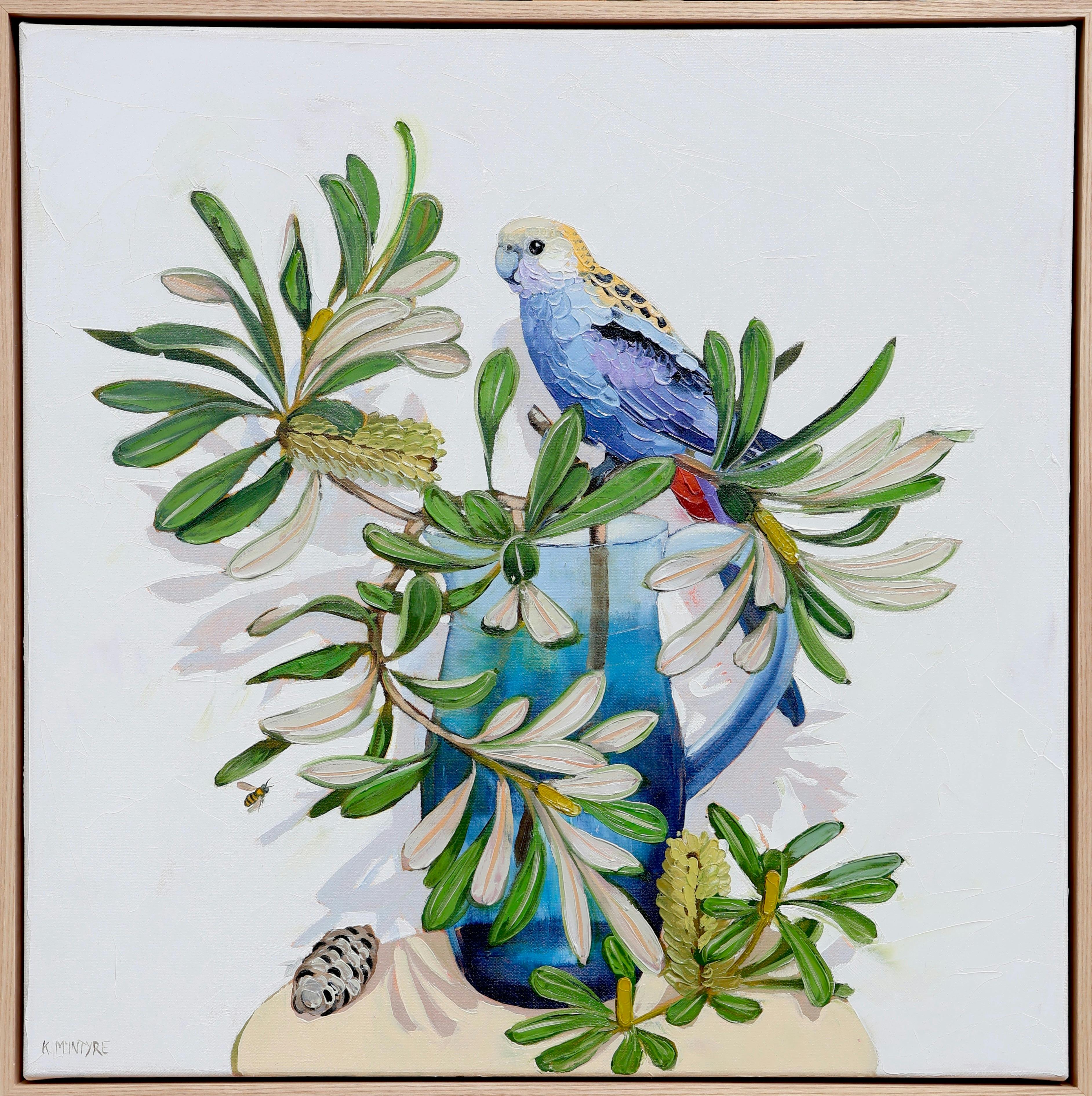 Oil on Canvas (Ash Float Frame) 63 × 63 cm