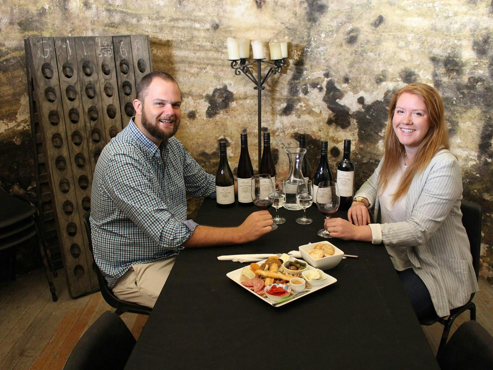 Guests enjoying a Private Tasting Experience