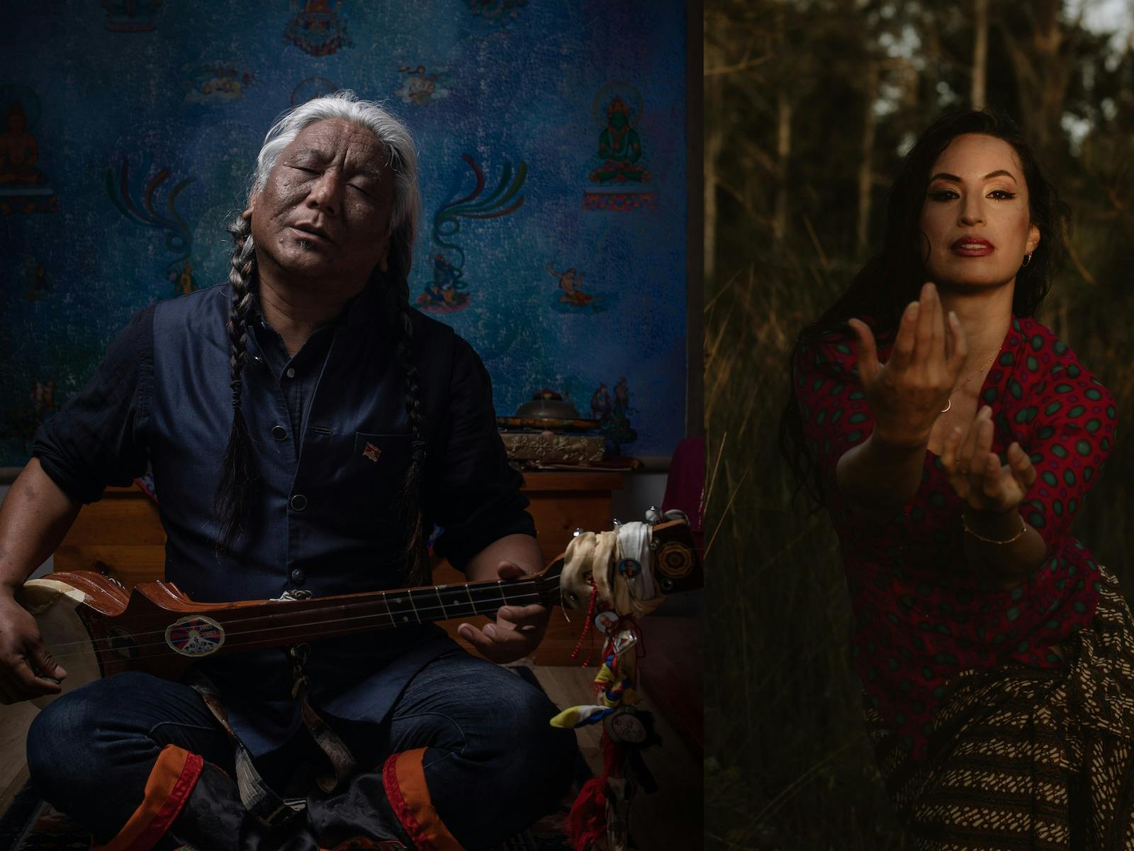 Tenzin Choegyal and Sisa-Sisa