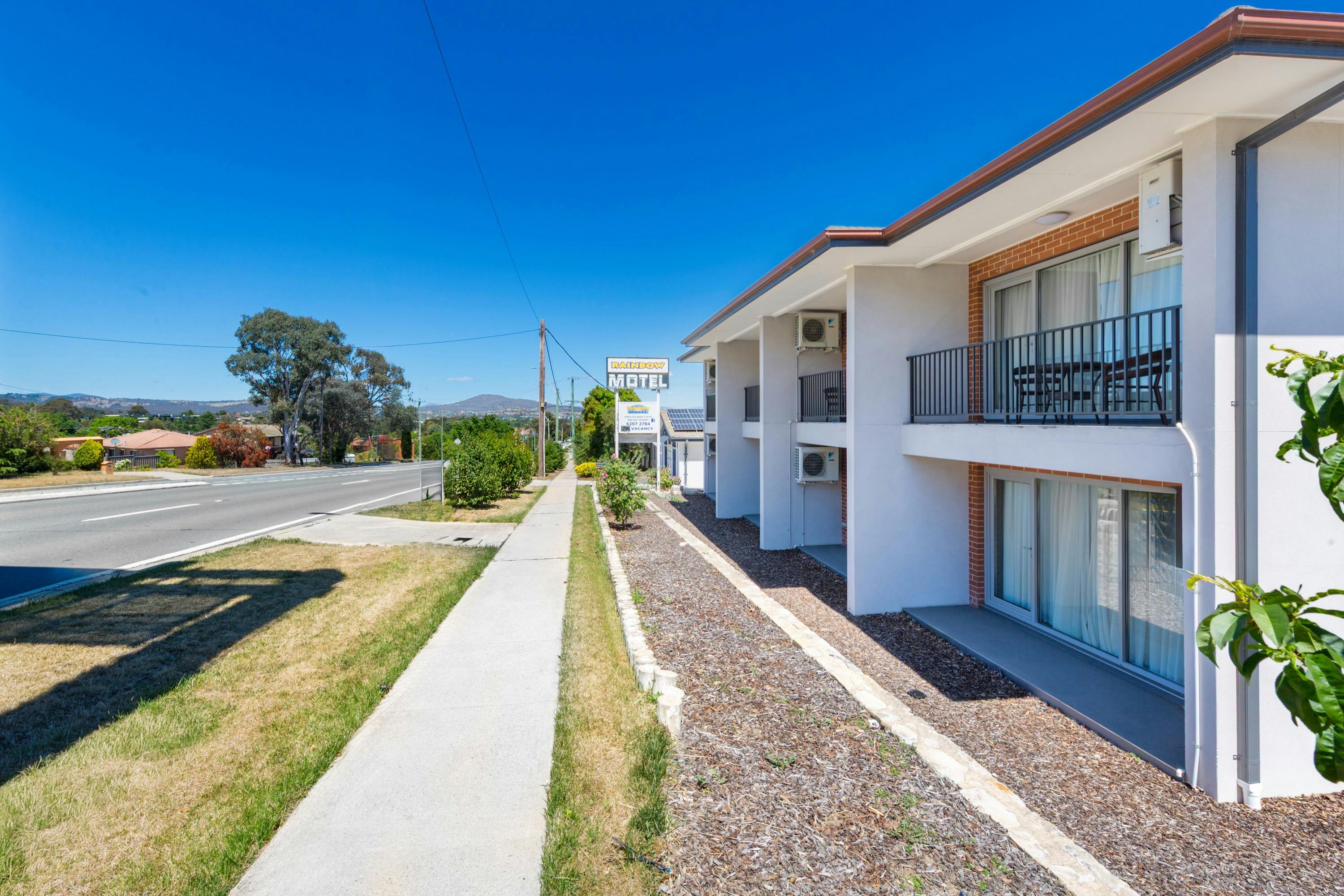 External of Motel Displaying Self-Contained Units