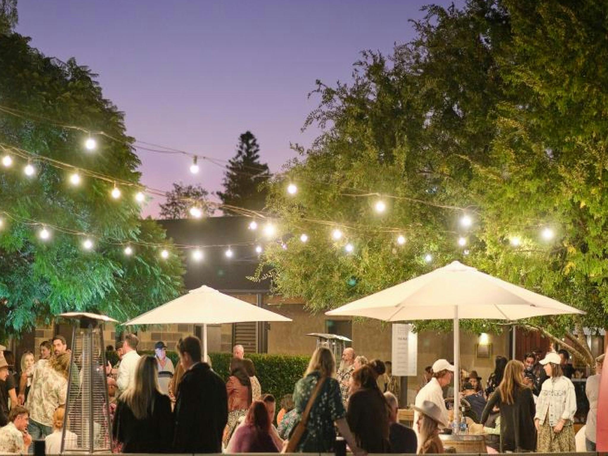 Twilight Market Setting