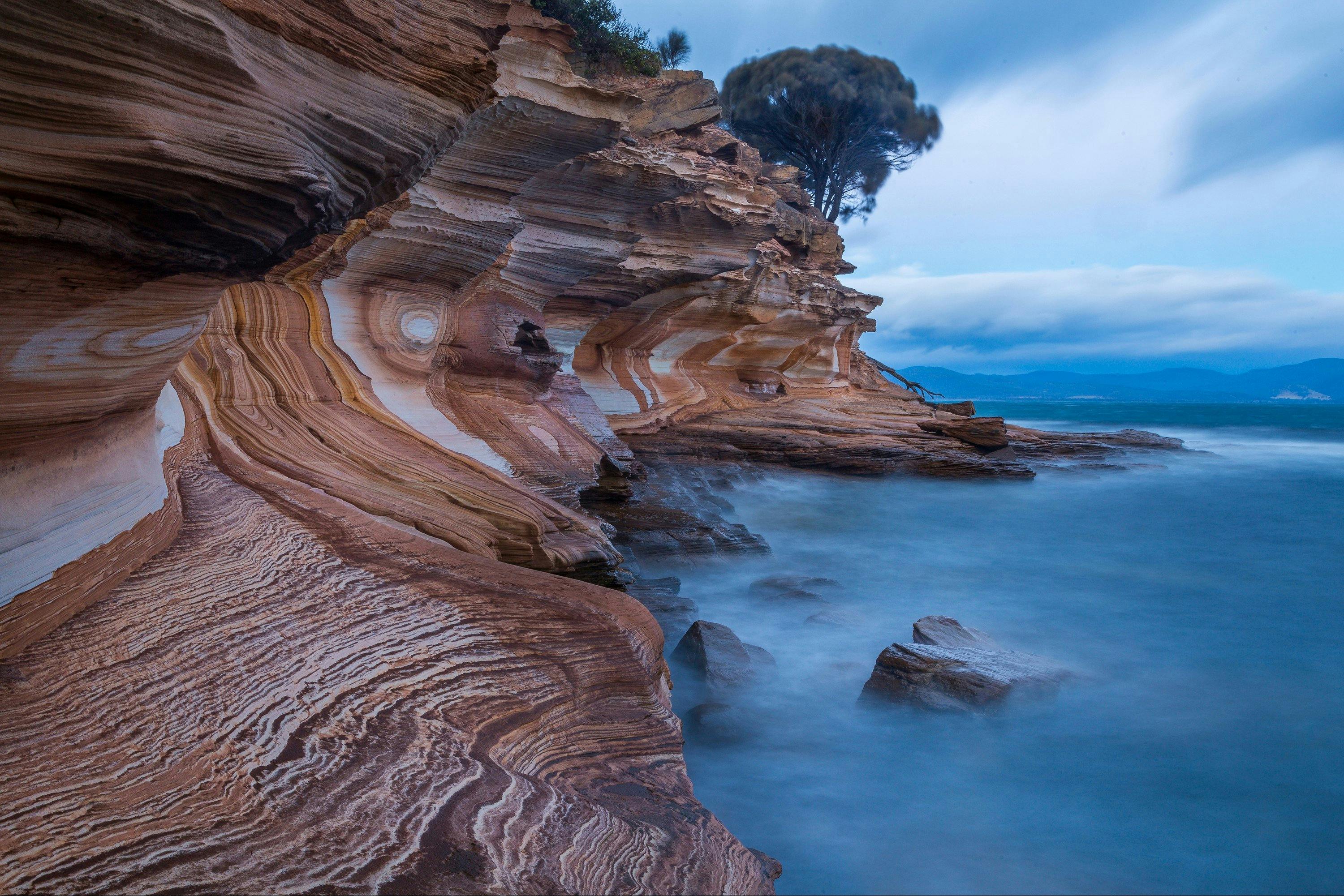 Painted Cliffs Maria Island National Park