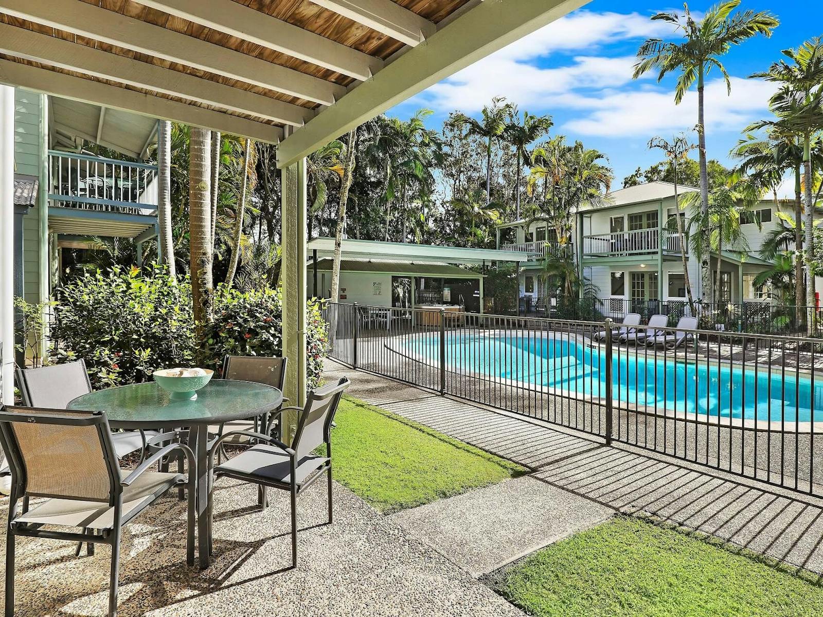 Coral Beach Noosa Resort Pool View Coral Beach Noosa Resort Pool View