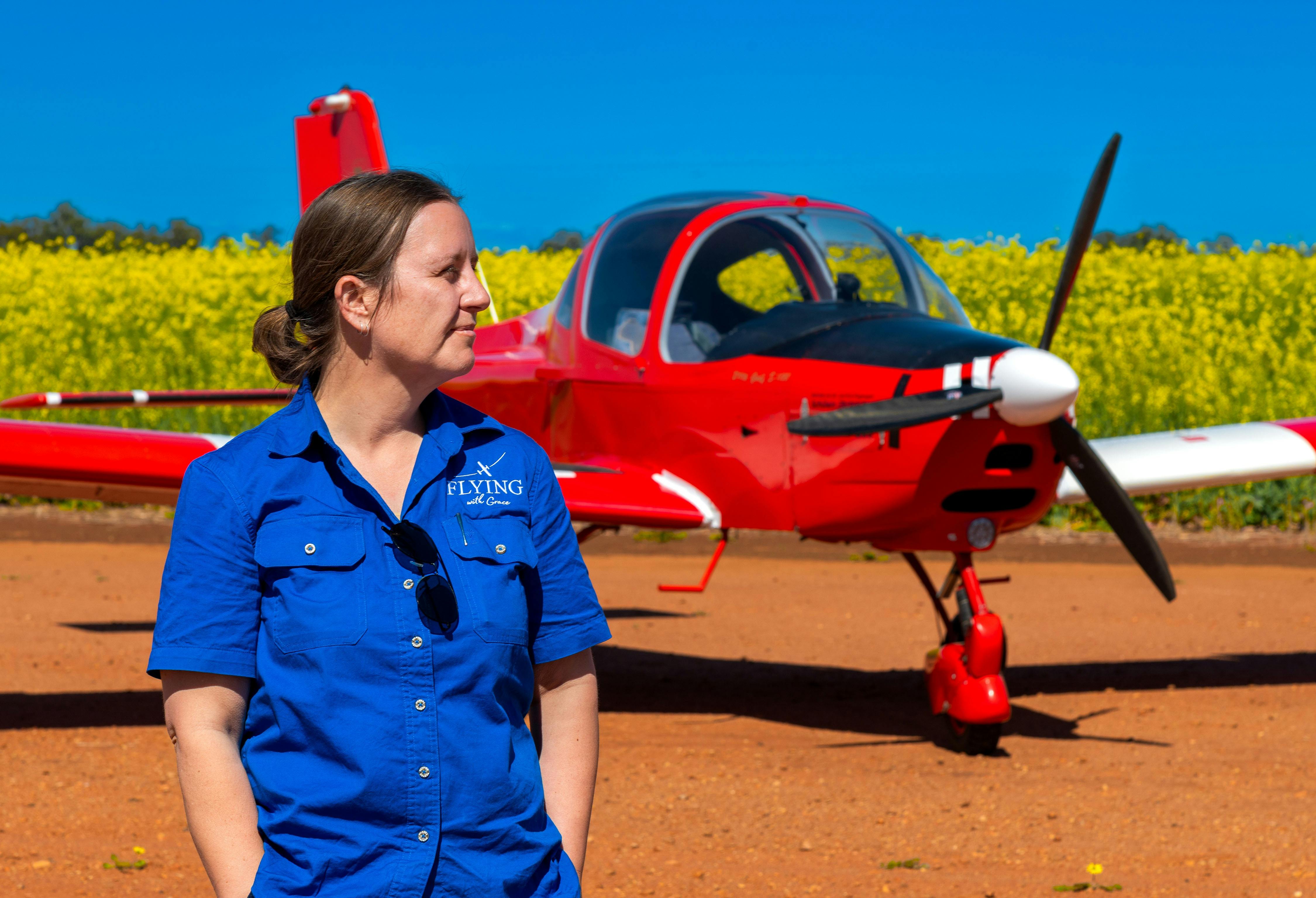 Flying with Grace, Flight School, Instructor, Learn to Fly, Trial Flight, Central West NSW