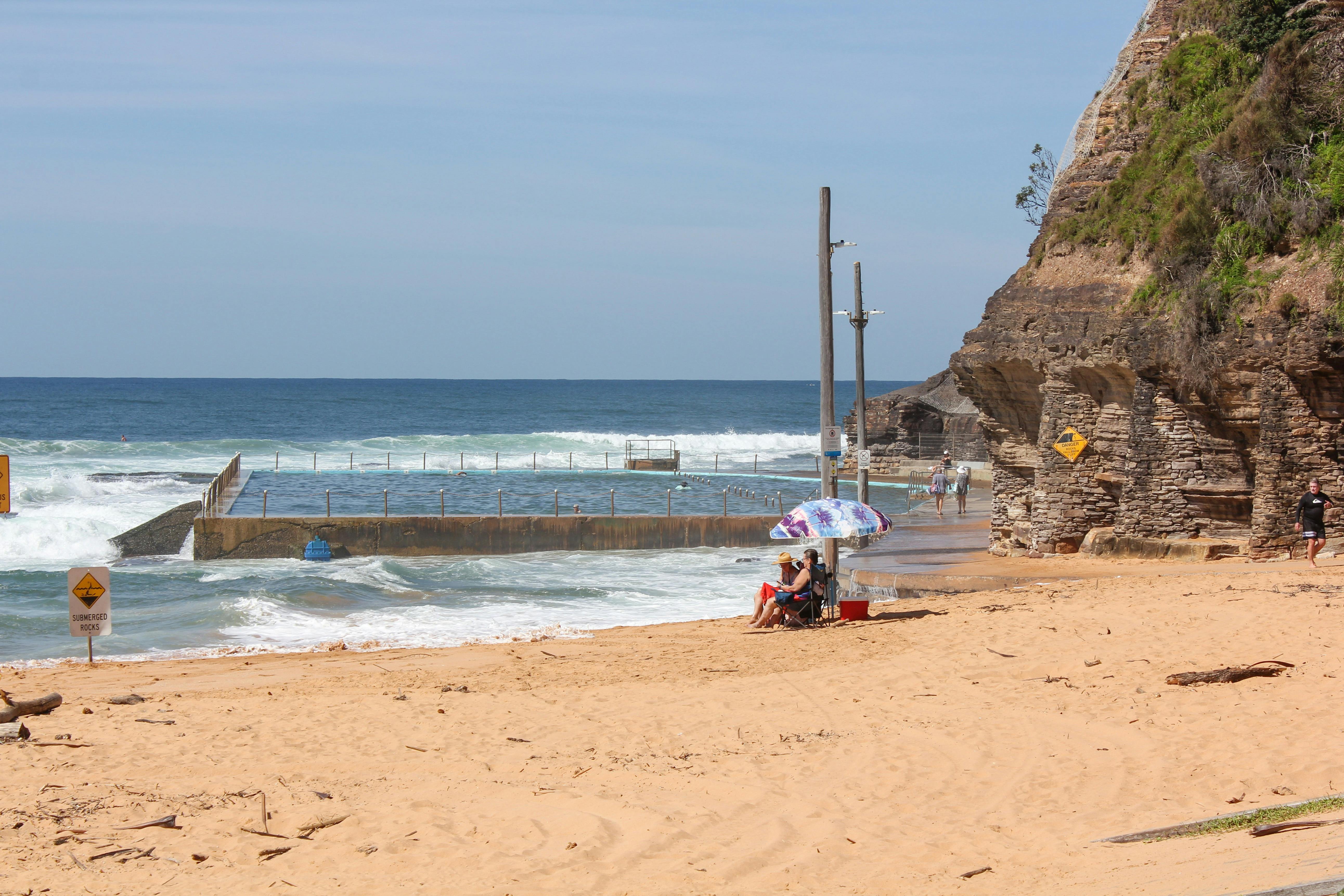Rockpool at Bilgola Beach
