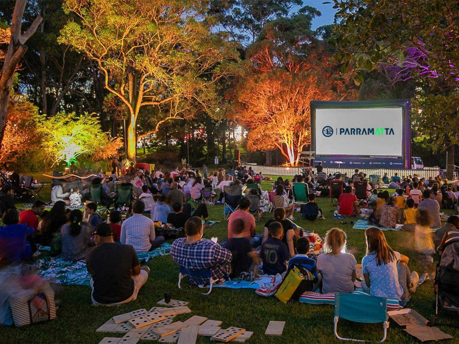 Family Movie Night at F.S. Garside Park